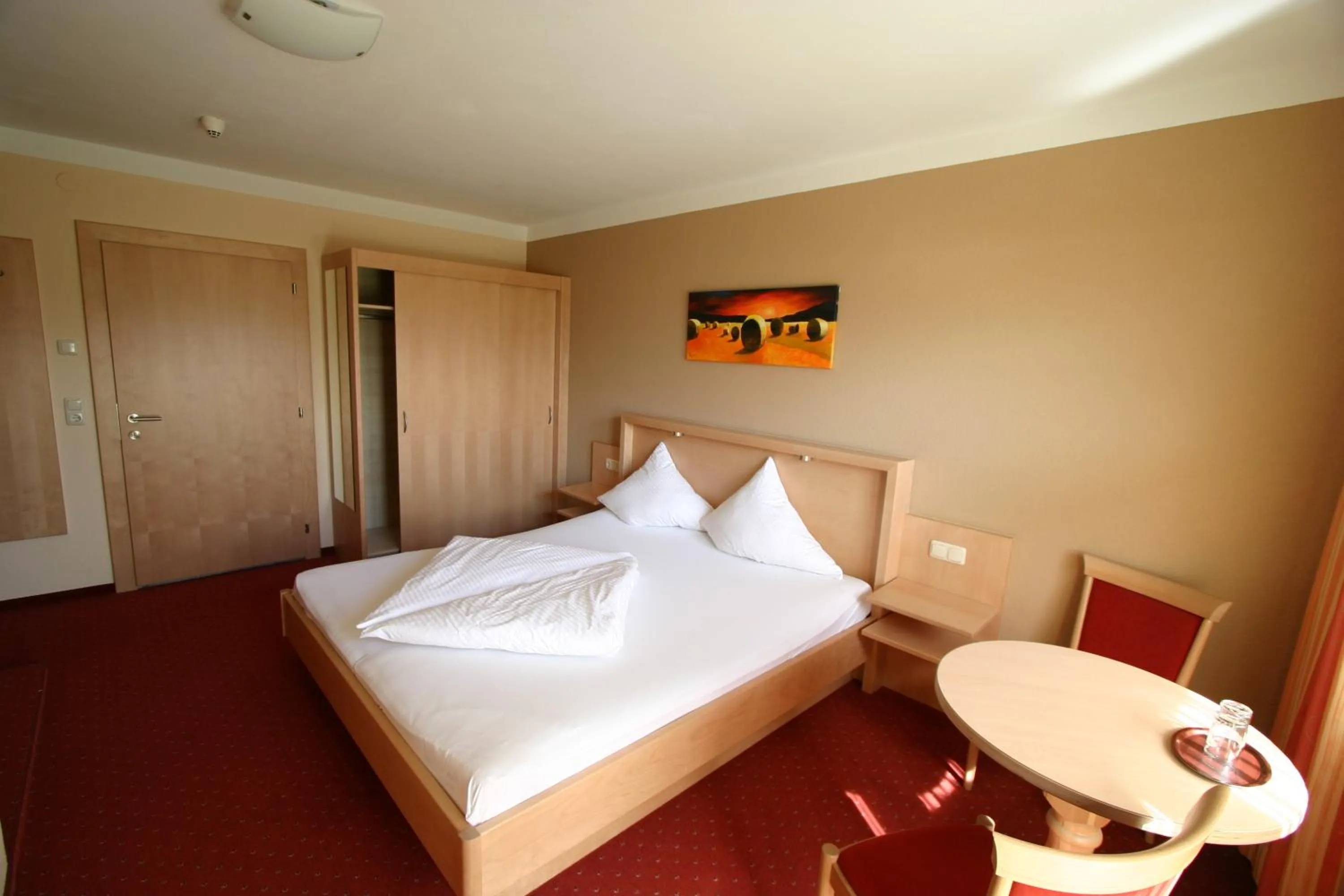 Bed in Frühstückshotel Margret