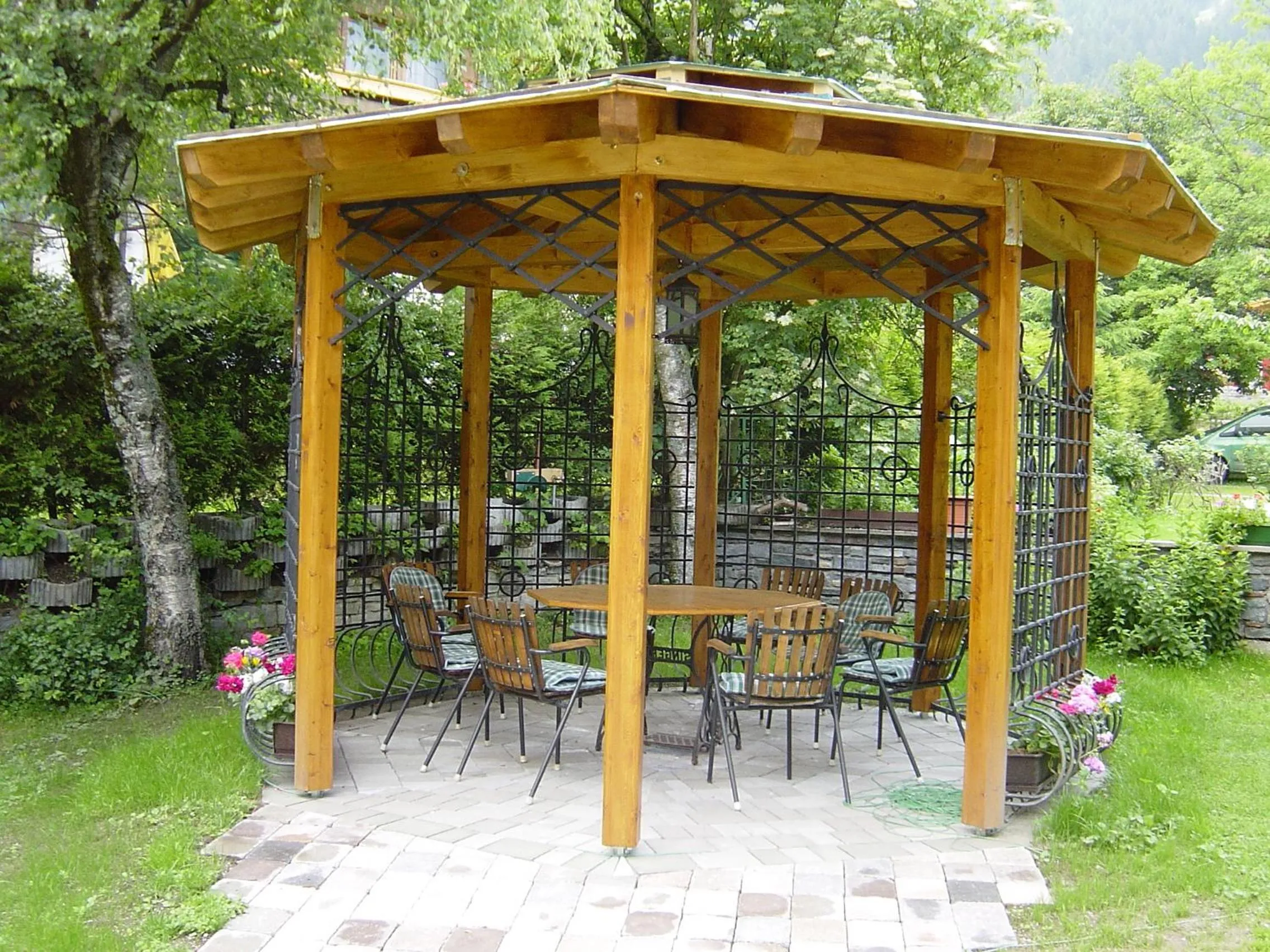 Garden in Frühstückshotel Margret