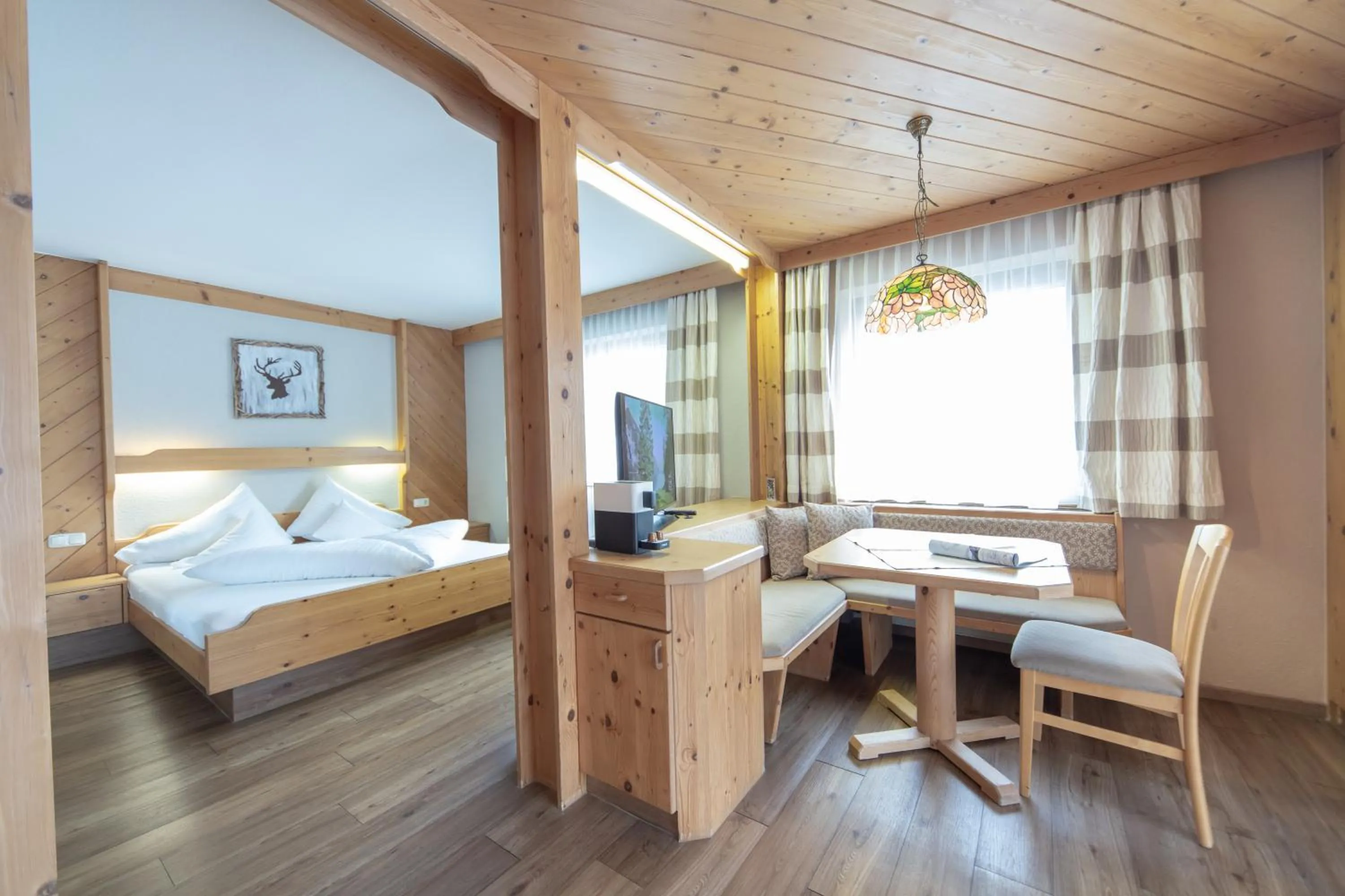 Bed in Frühstückshotel Margret