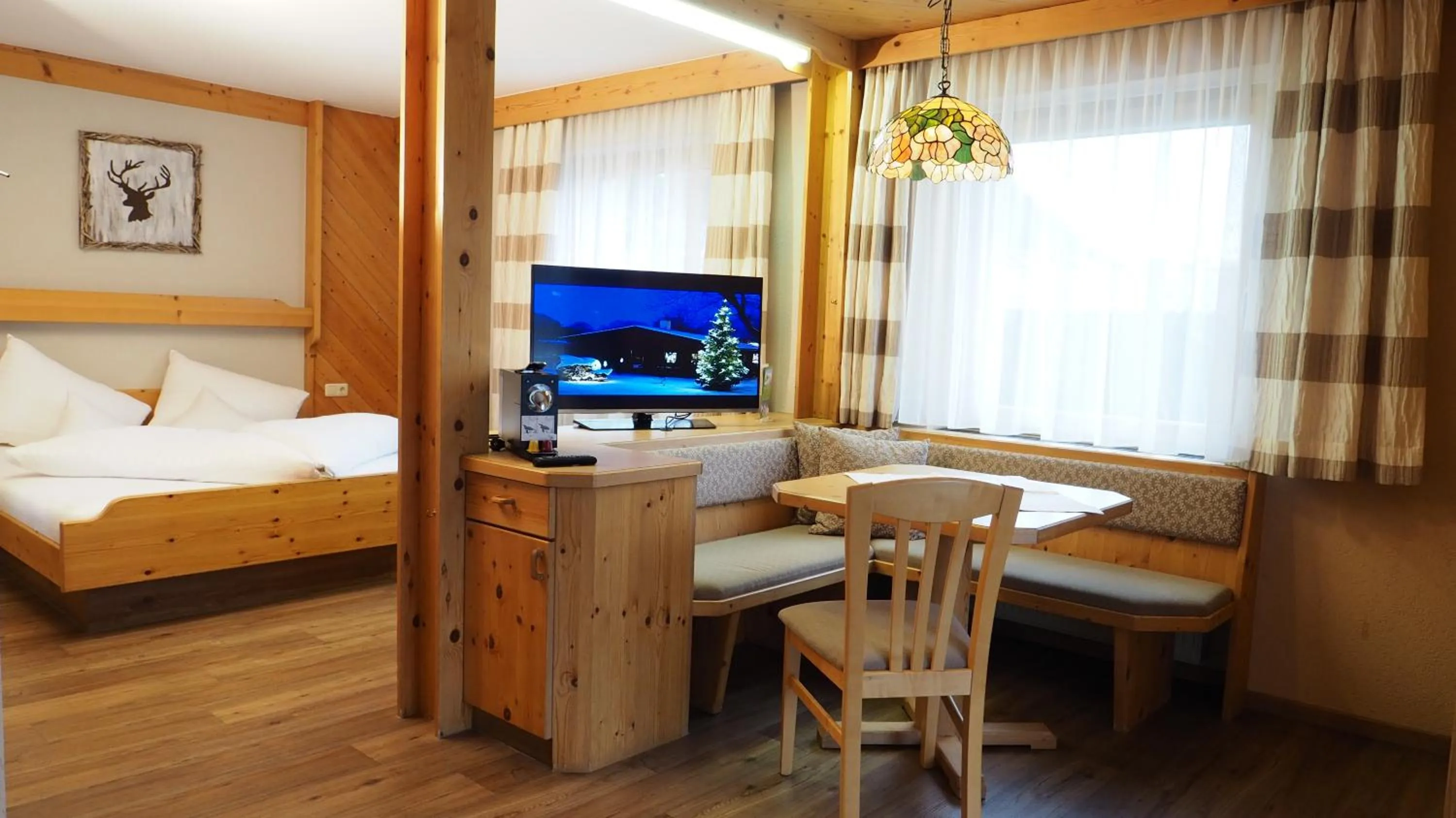 Seating area in Frühstückshotel Margret