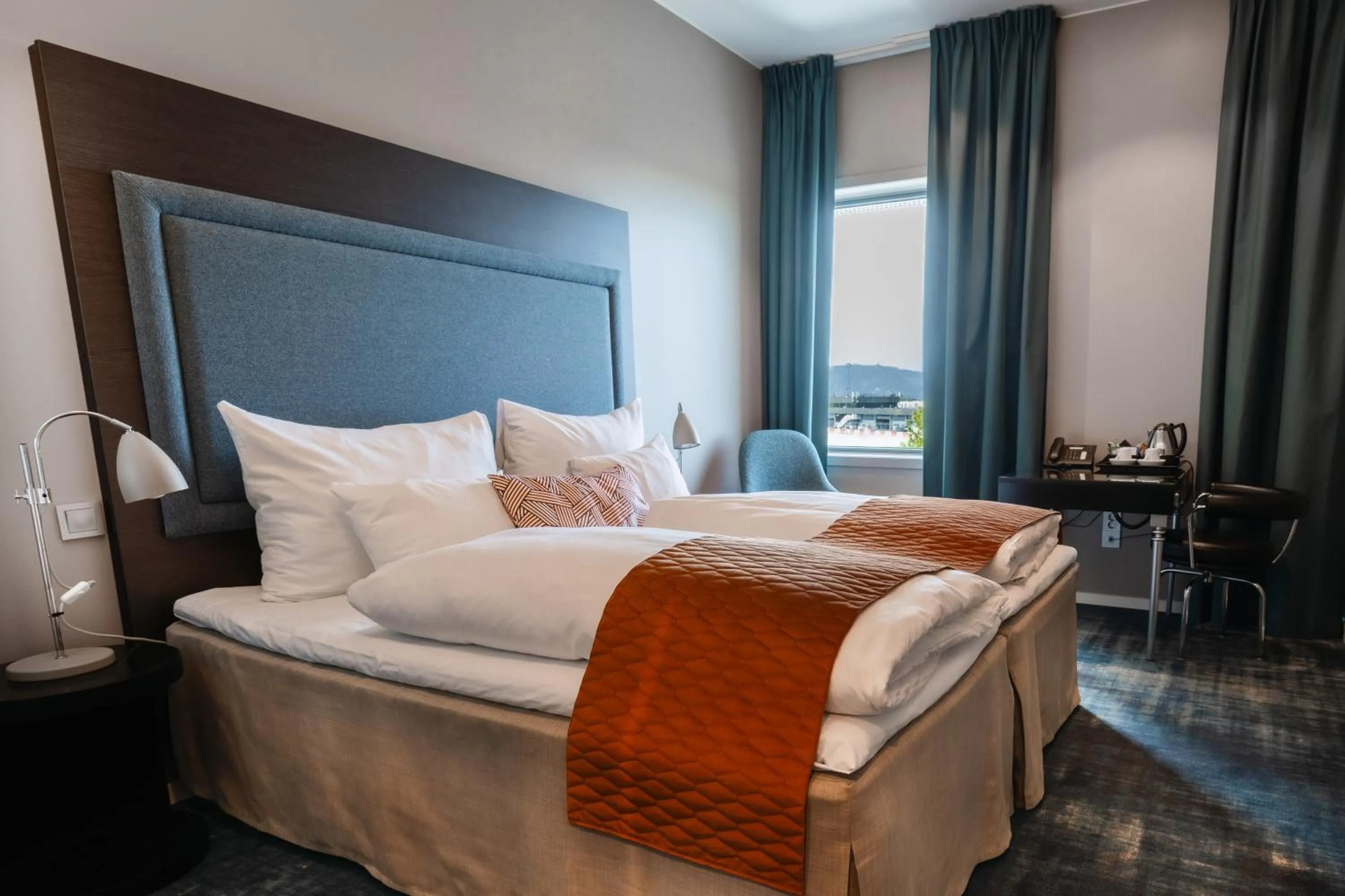 Bed in Clarion Hotel Bergen Airport