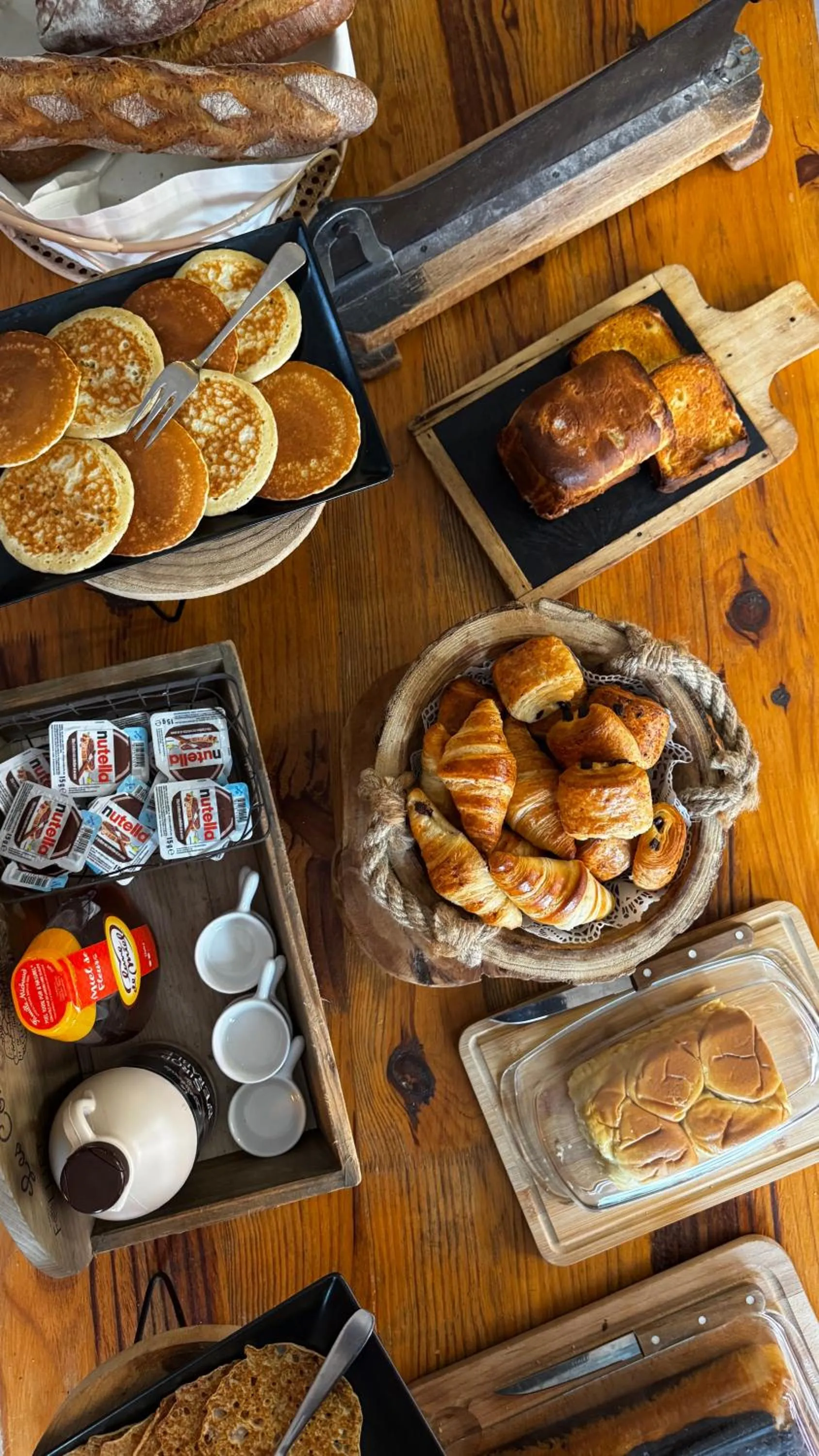 Breakfast in Hotel Le Galambre