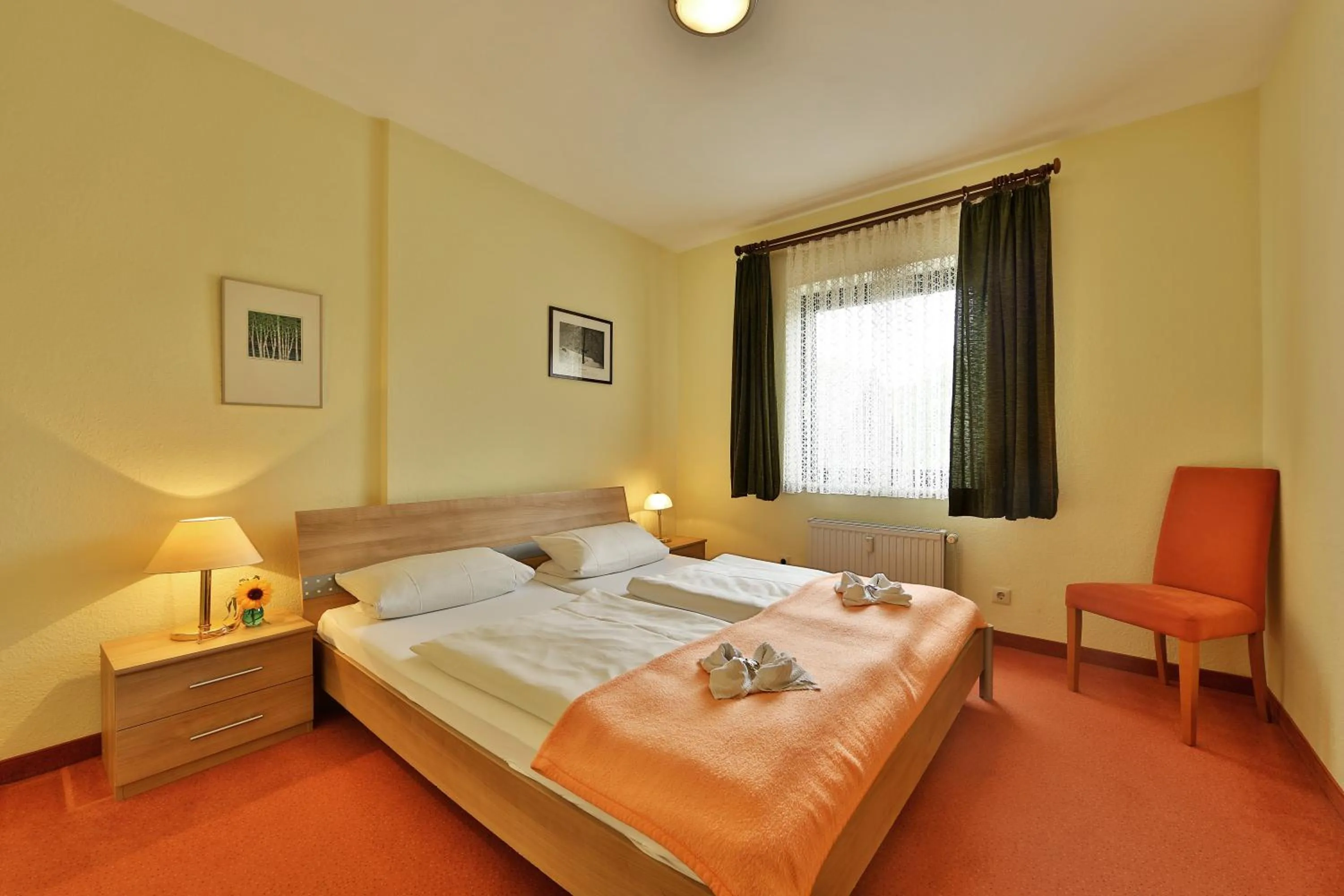 Photo of the whole room, Bed in Der Wolfshof - Dein Zuhause im Harz