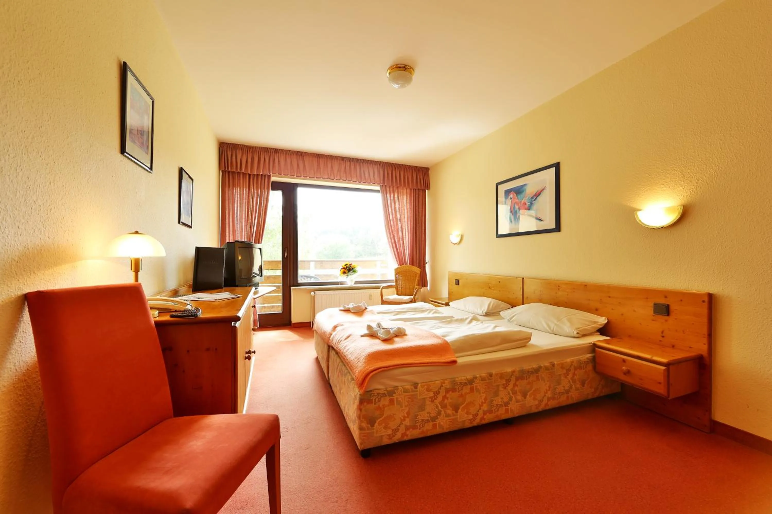 Photo of the whole room, Bed in Der Wolfshof - Dein Zuhause im Harz