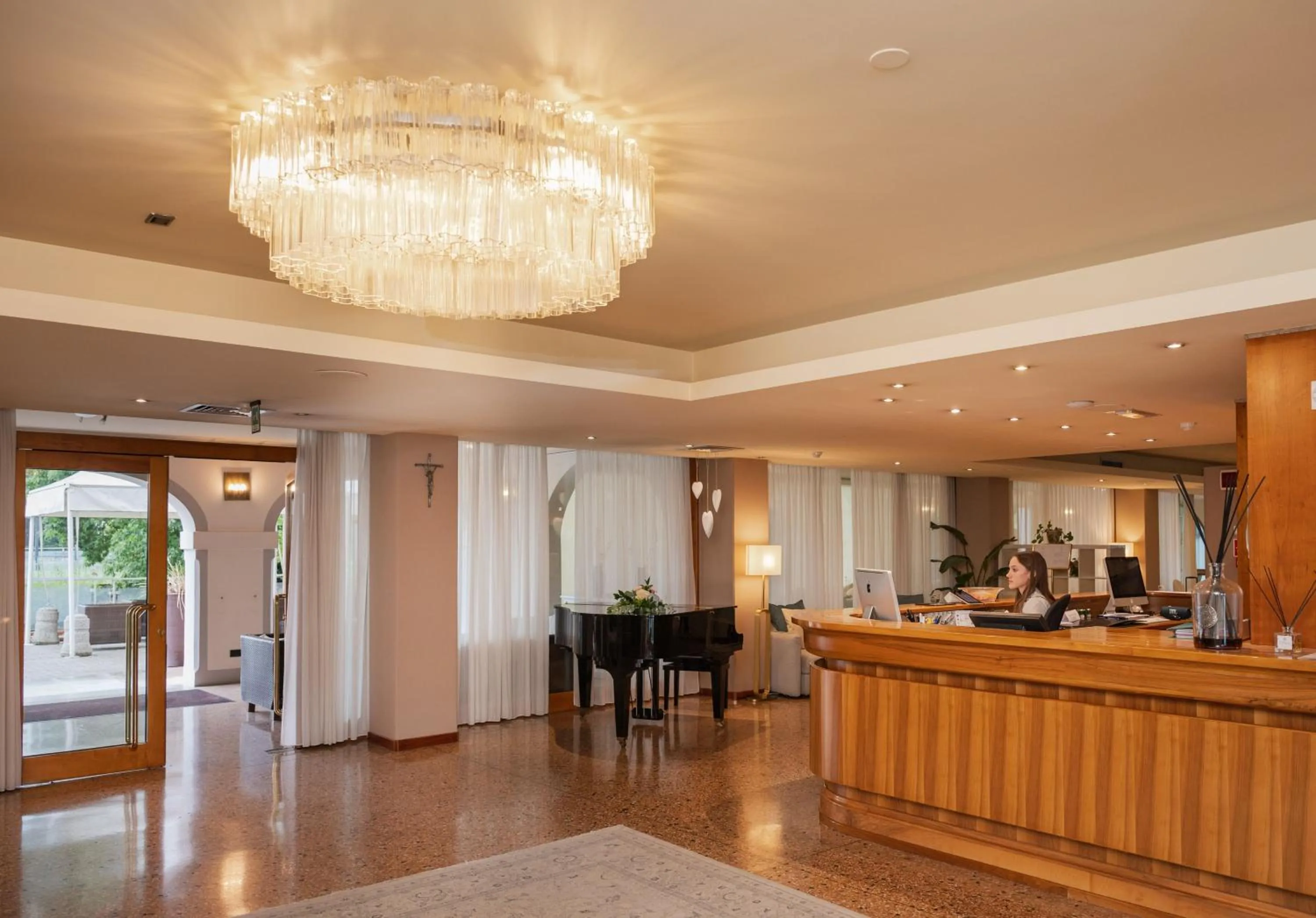 Lobby or reception in Hotel Ristorante Fior