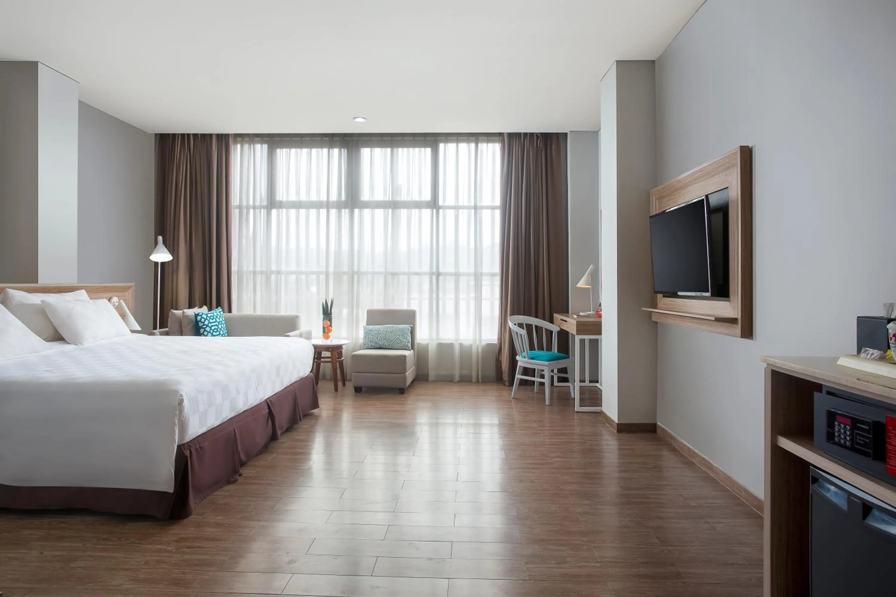 Bed in Swiss-Belhotel Manokwari