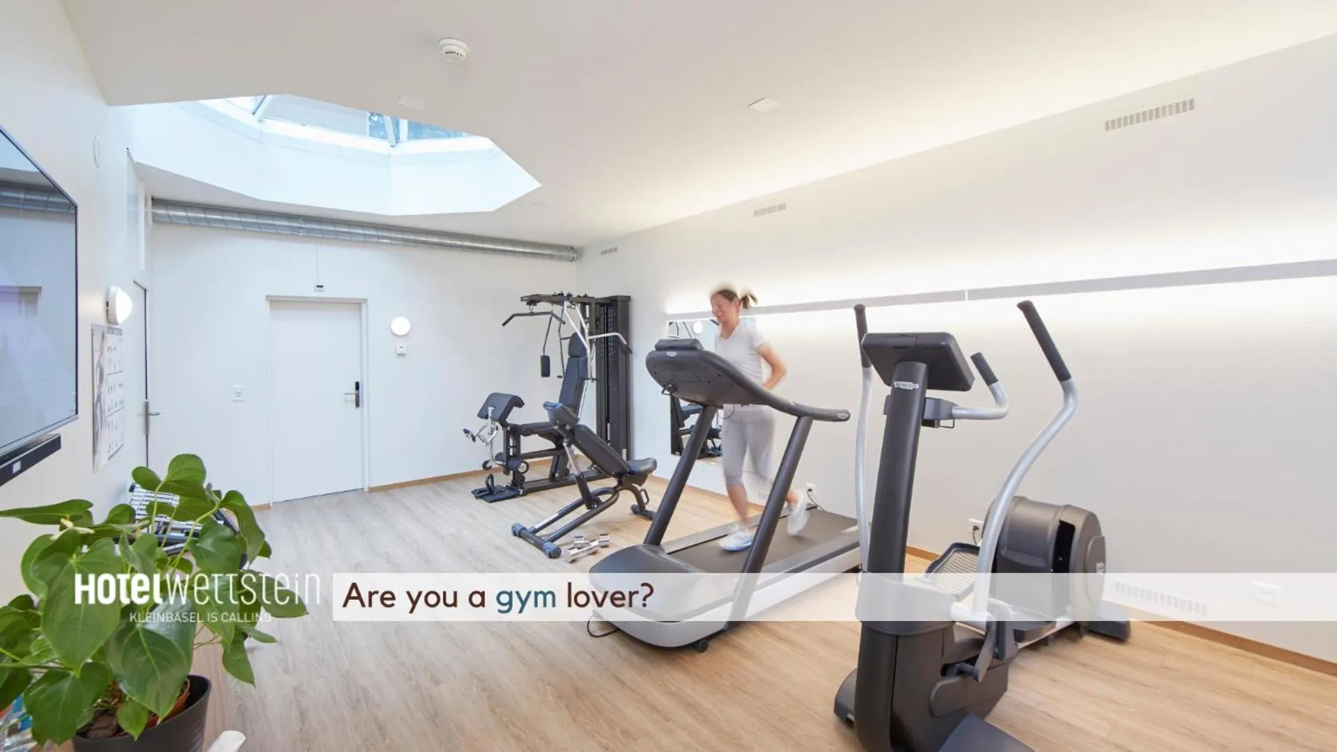 Fitness centre/facilities in Hotel Wettstein