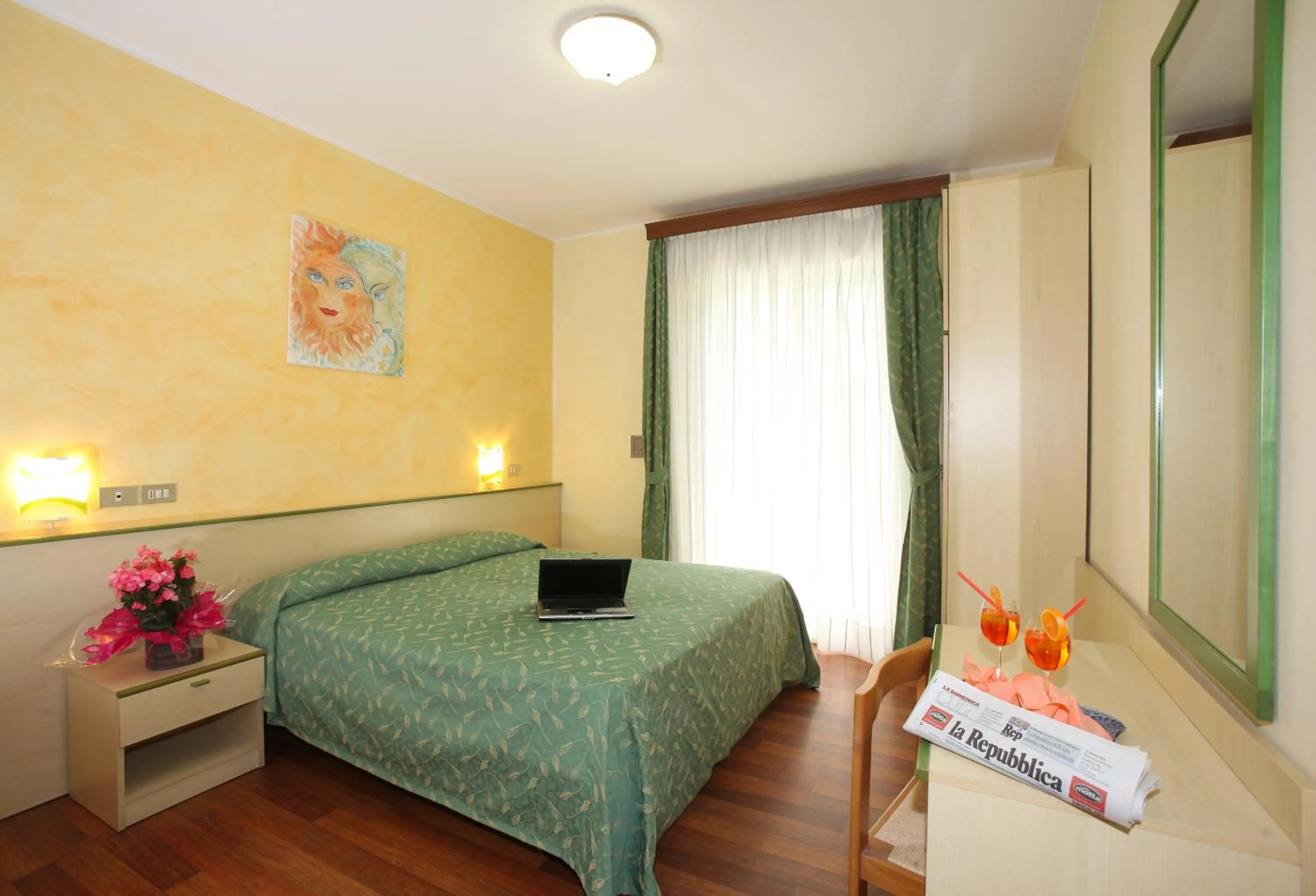 Bedroom, Bed in Park Hotel Perù ***S