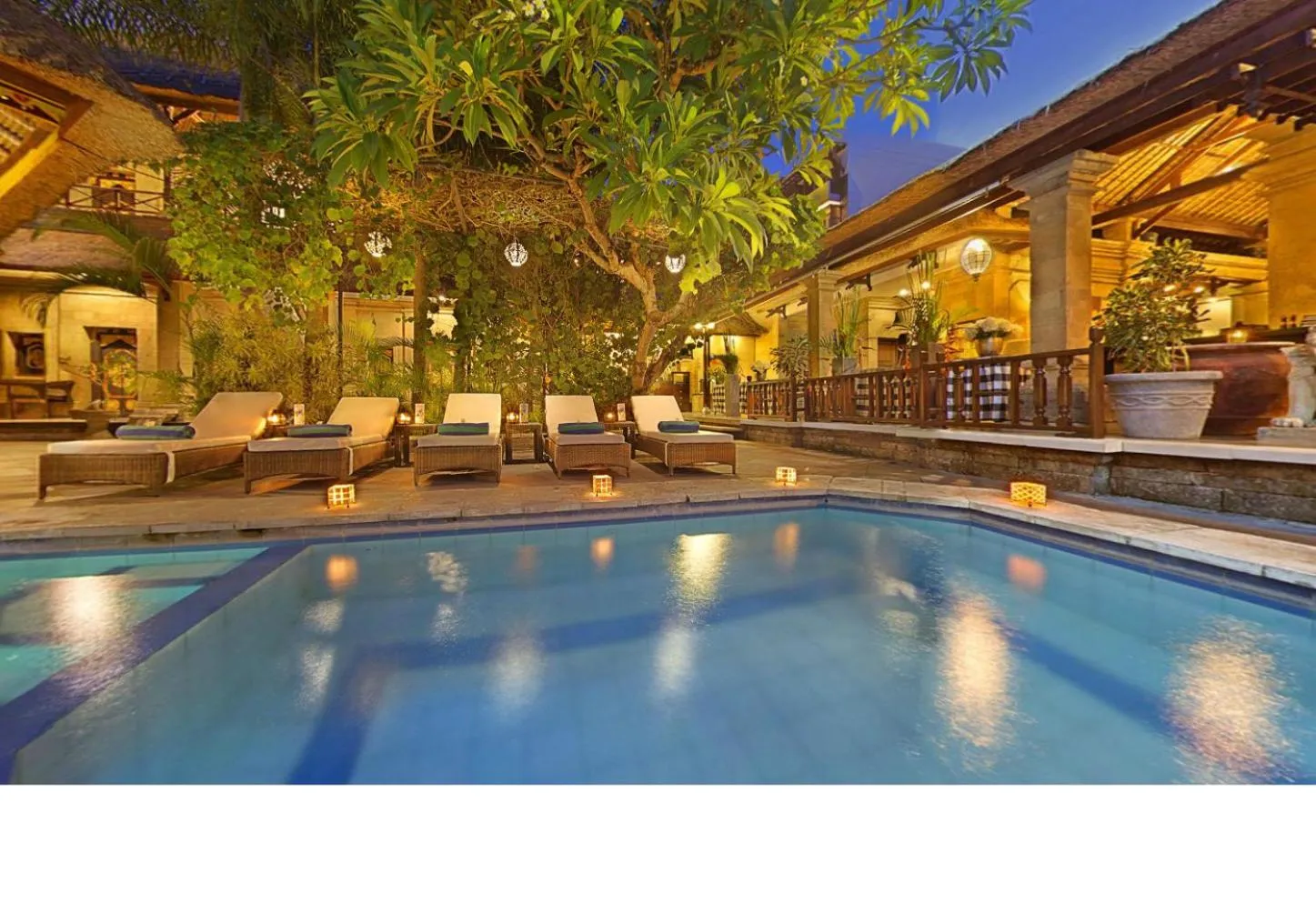 Swimming pool in Bali Agung Village