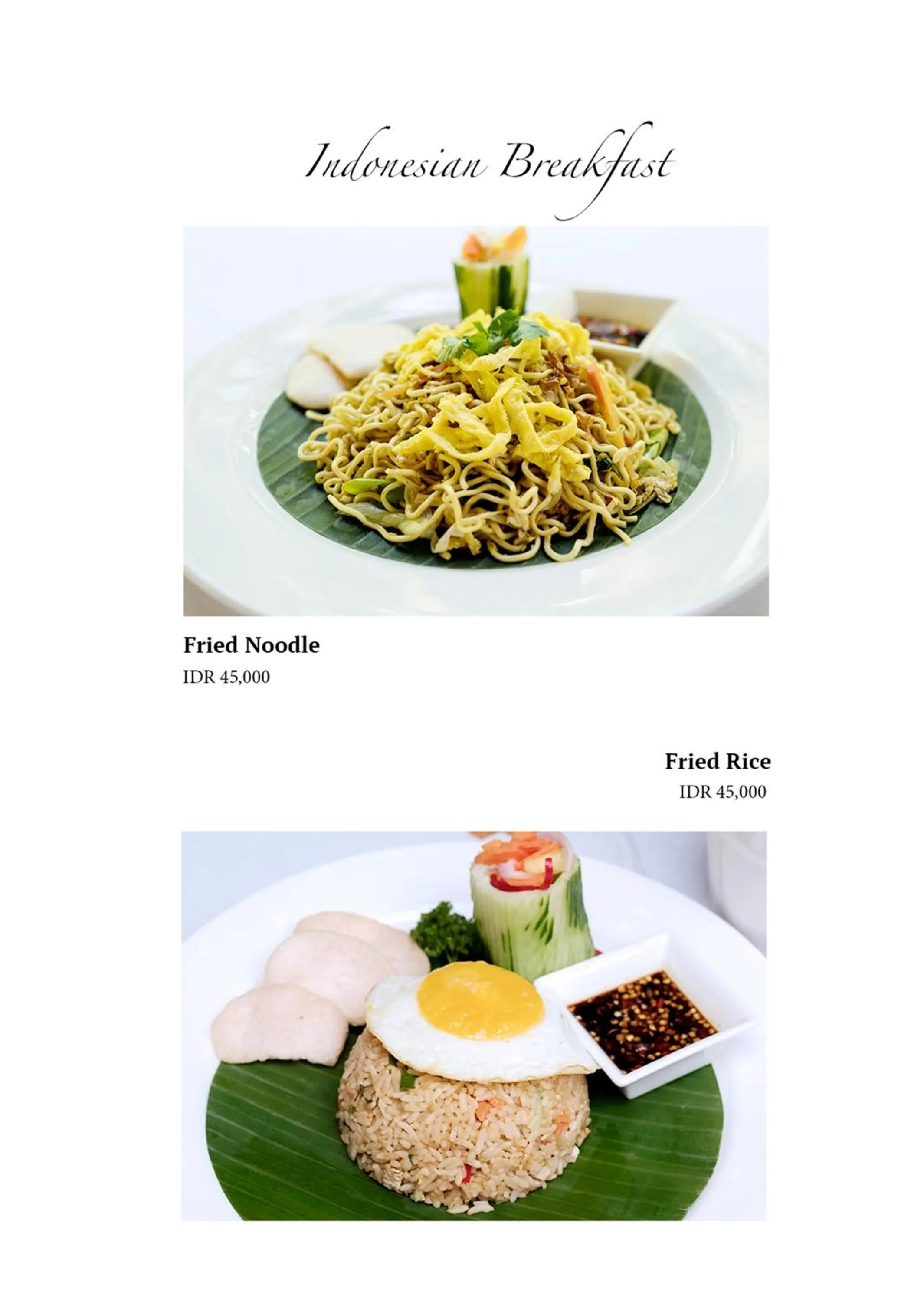 Food close-up in Bali Agung Village