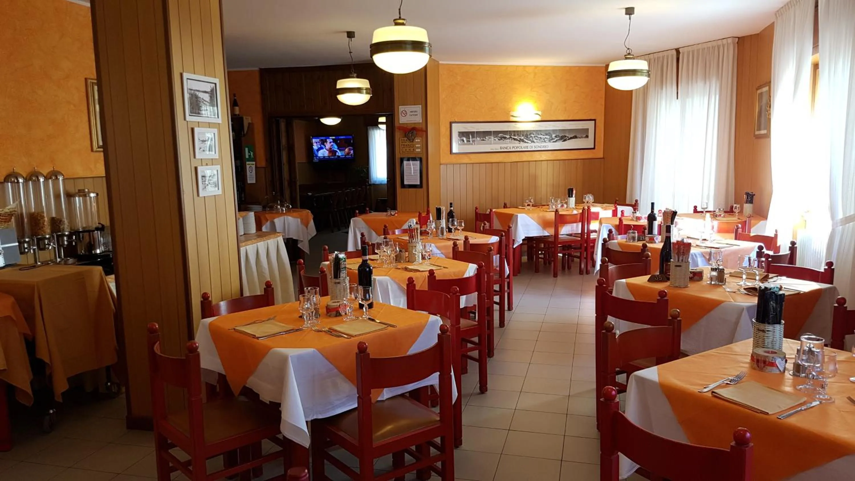 Dining area in Hotel La Lanterna