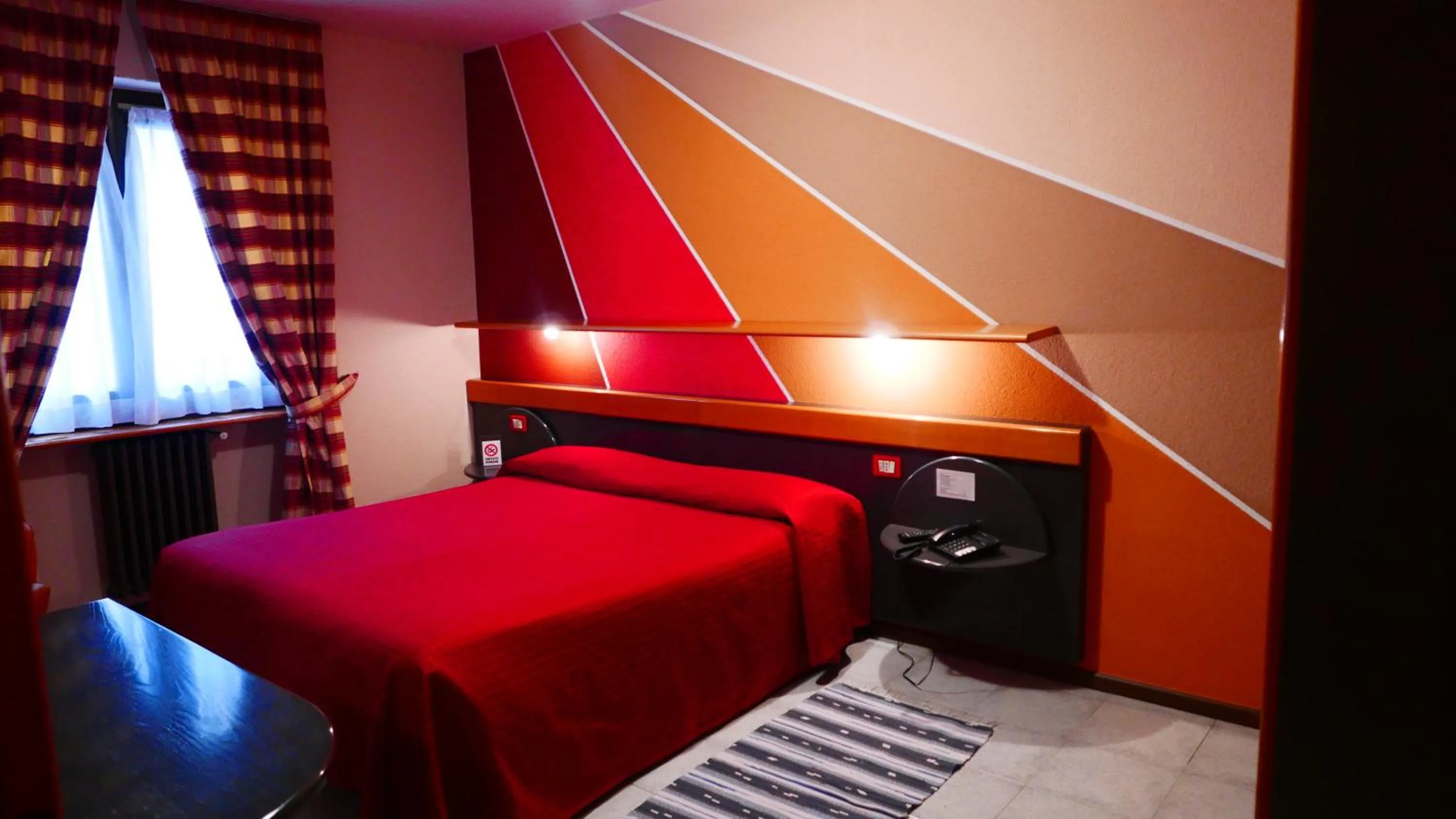 Bed in Hotel La Lanterna