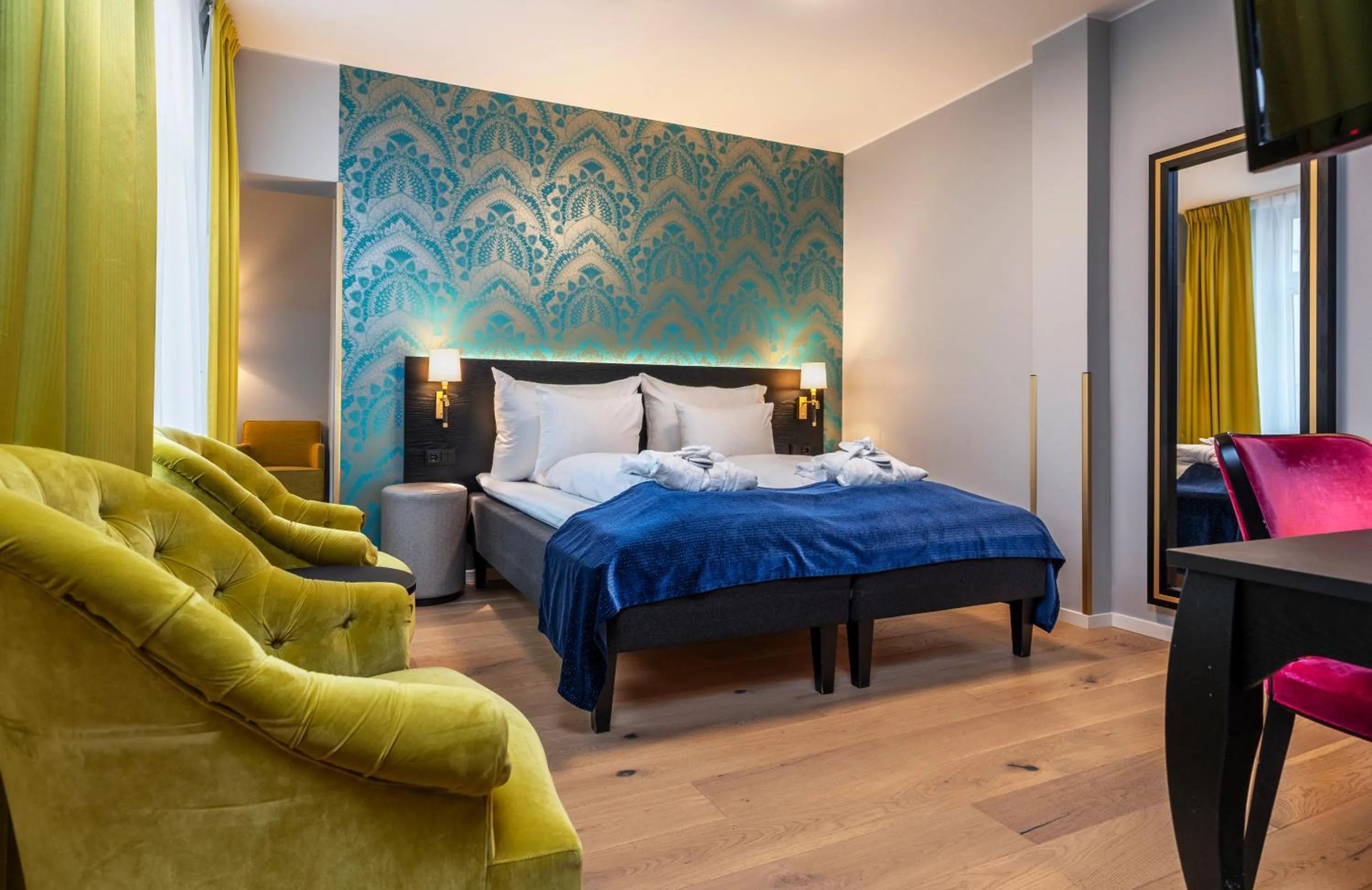 Bed in Thon Hotel Rosenkrantz Bergen