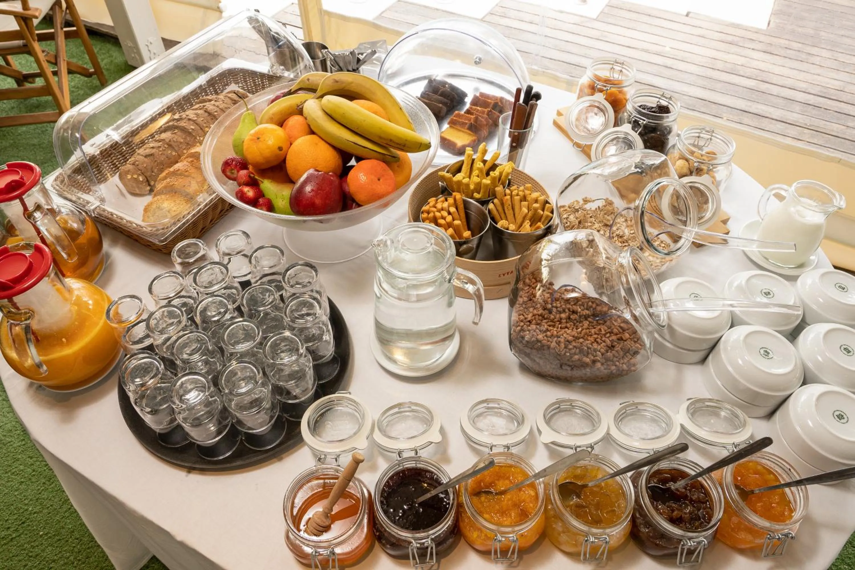 Breakfast in Talos Hotel Apartments