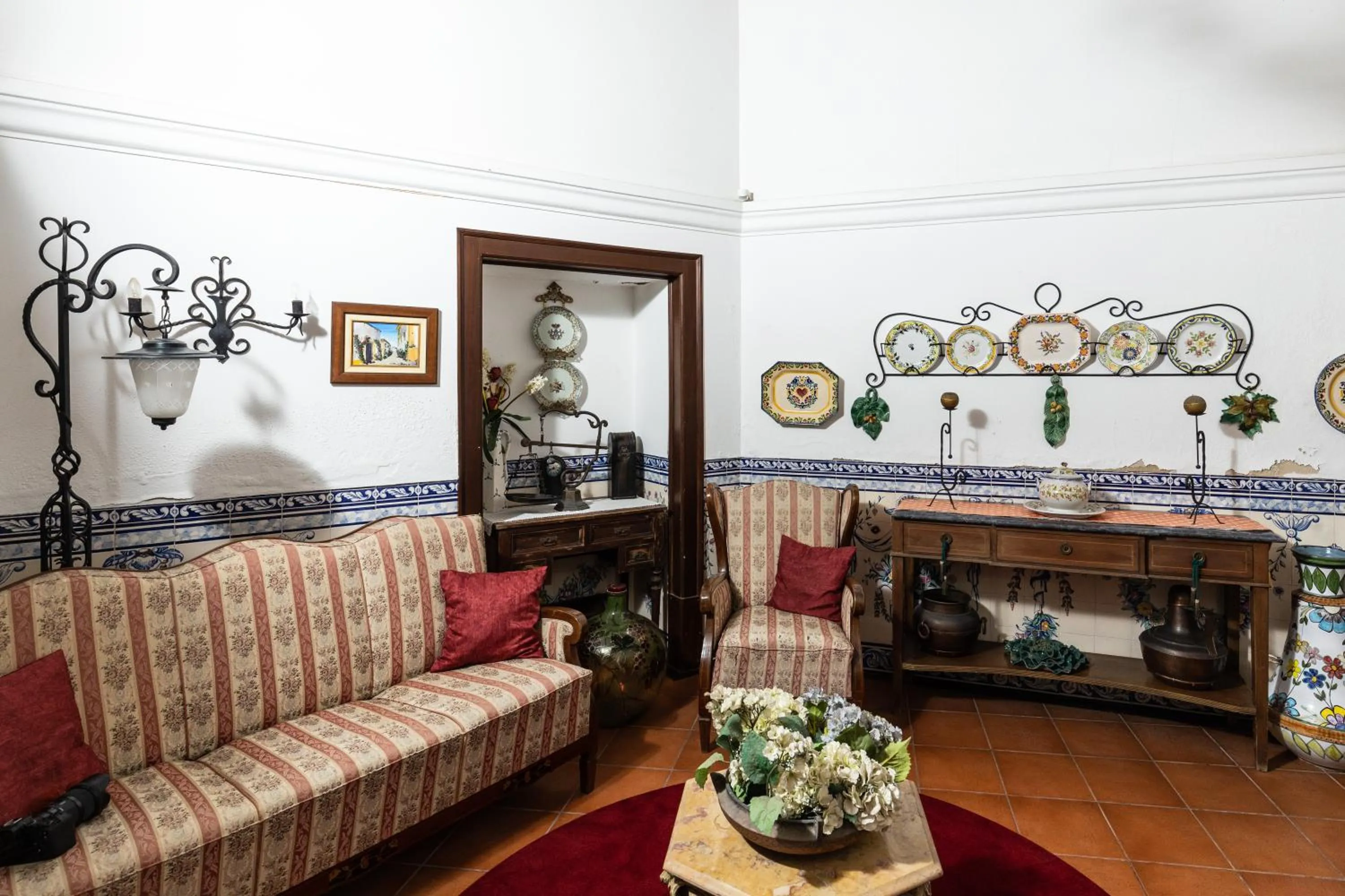 Living room in Casa de S. Thiago do Castelo