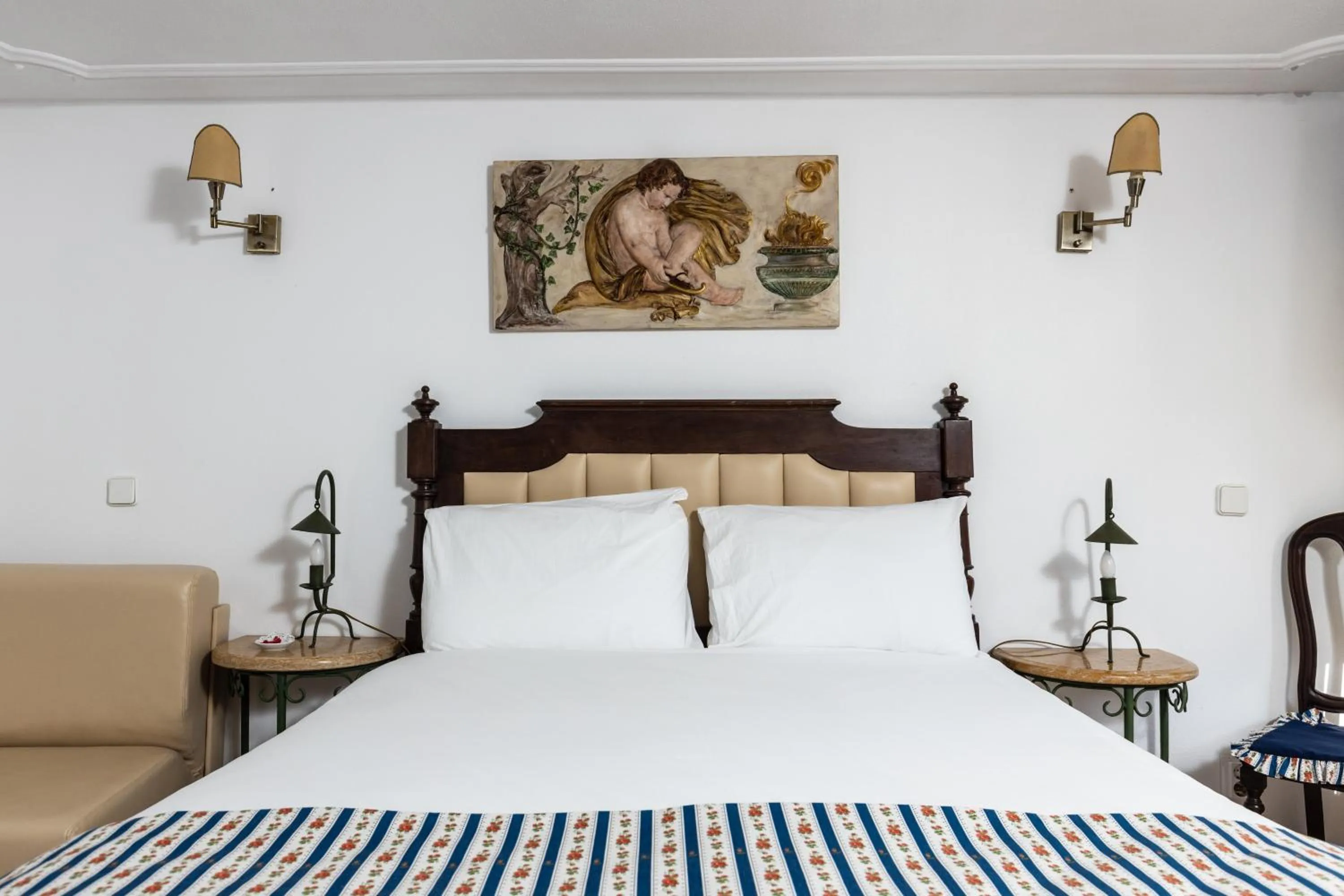 Bed in Casa de S. Thiago do Castelo