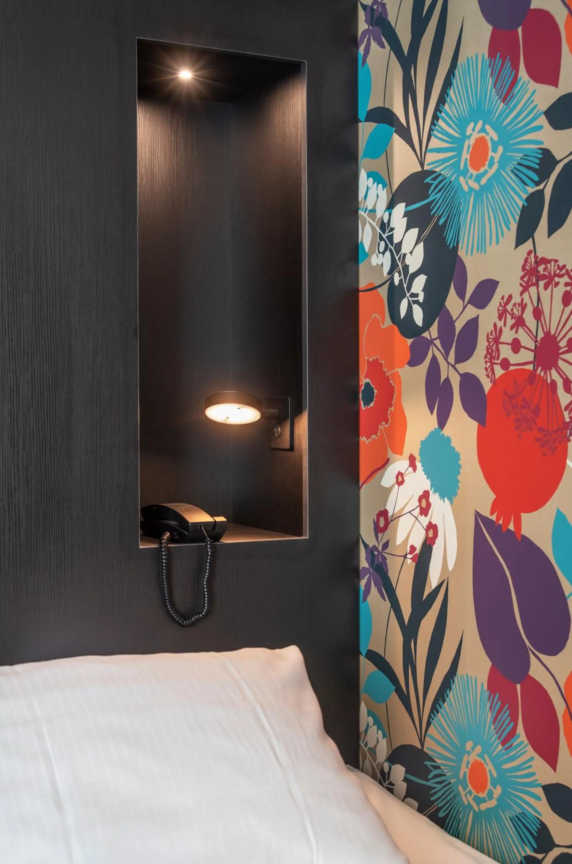 Bed in Thon Hotel Harstad