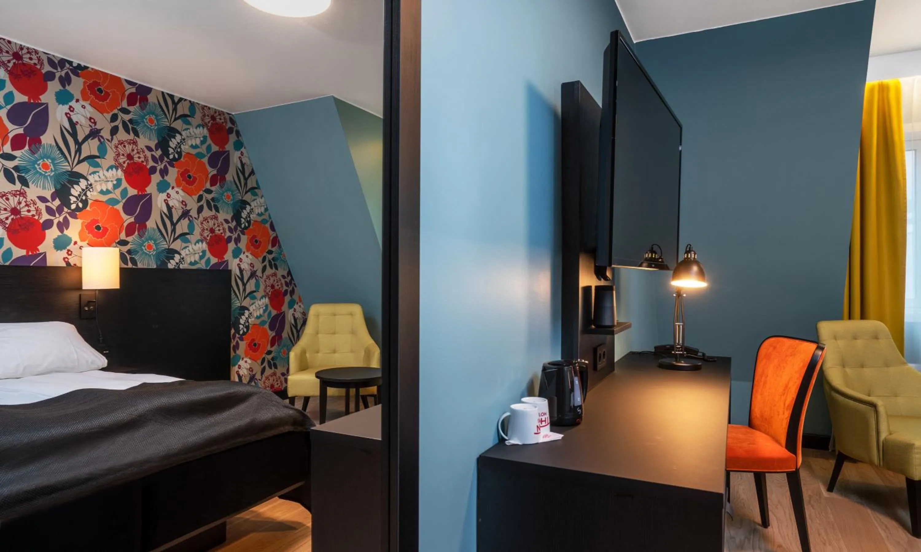 Photo of the whole room, Bed in Thon Hotel Harstad