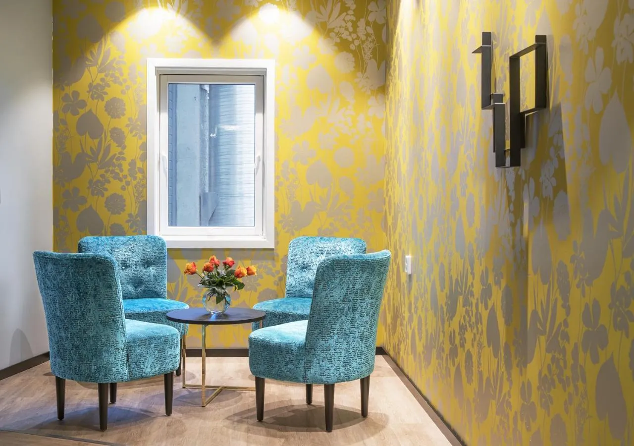 Seating area in Thon Hotel Harstad