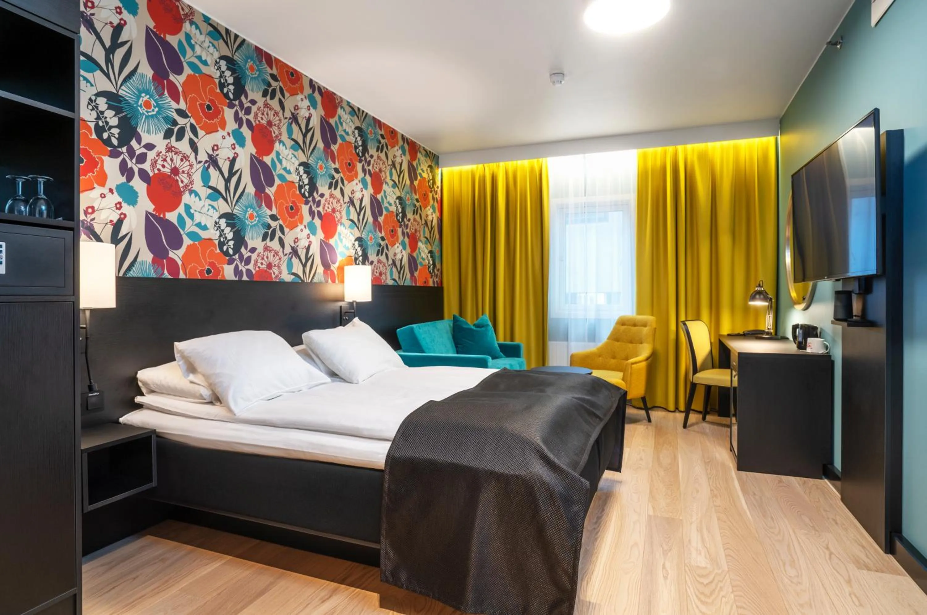 Bedroom, Bed in Thon Hotel Harstad