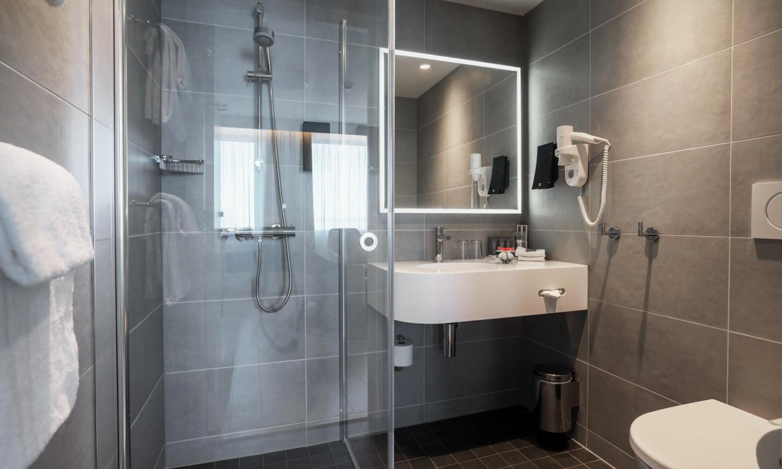 Bathroom in Thon Hotel Harstad