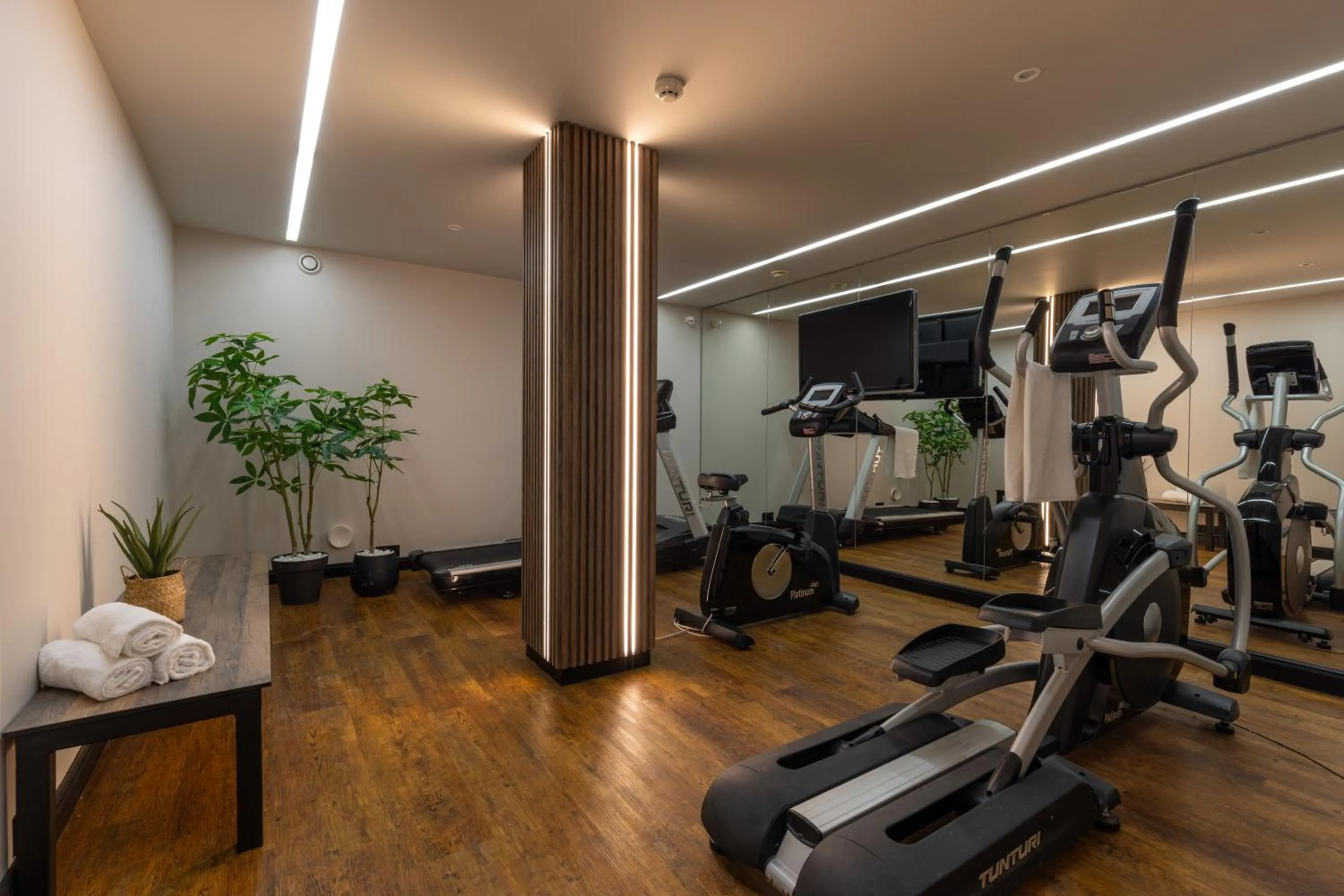 Fitness centre/facilities in MONDI Hotel Axams