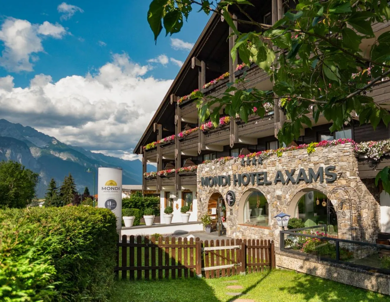 Property building in MONDI Hotel Axams