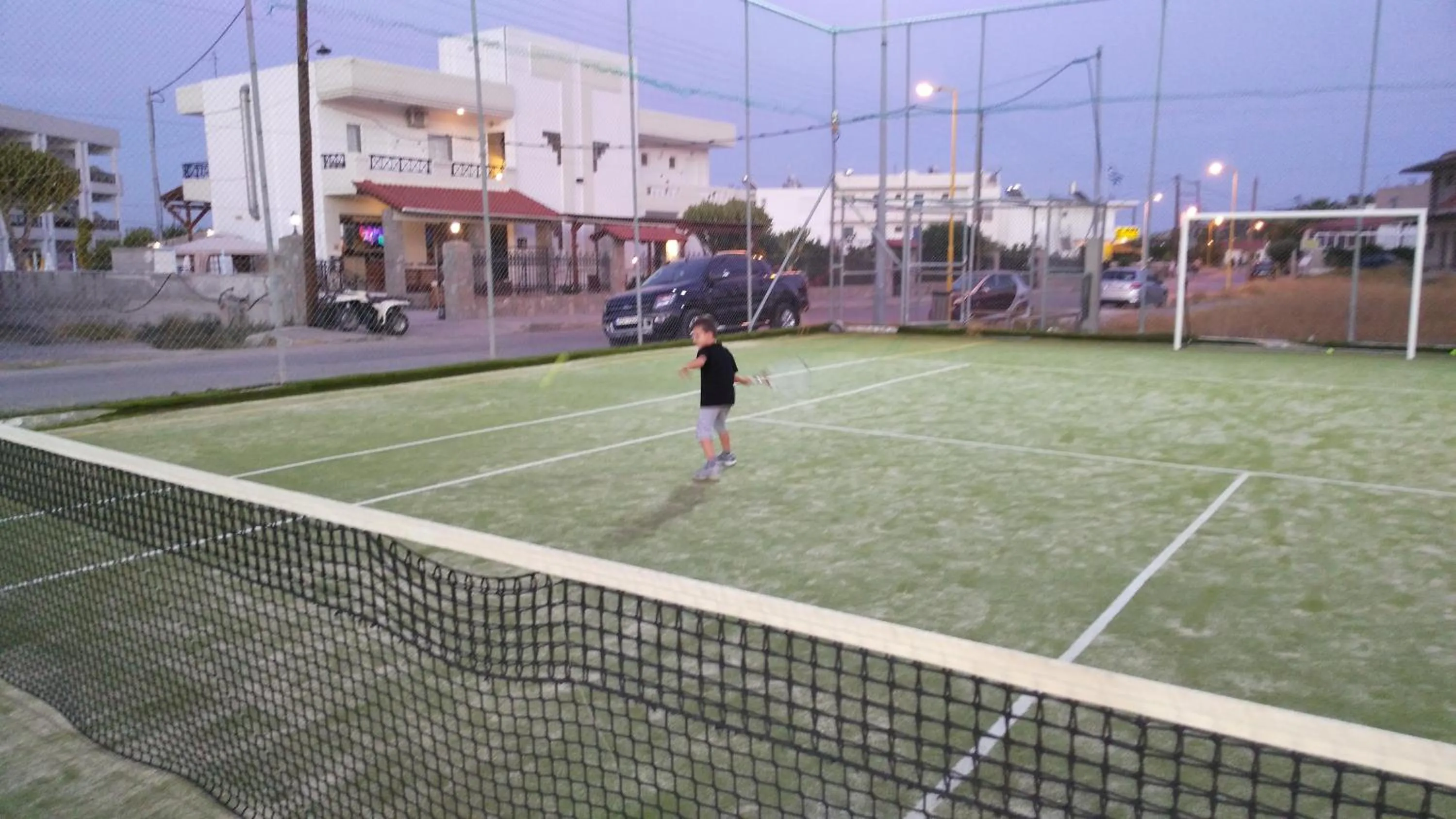 Tennis court in Bright Star