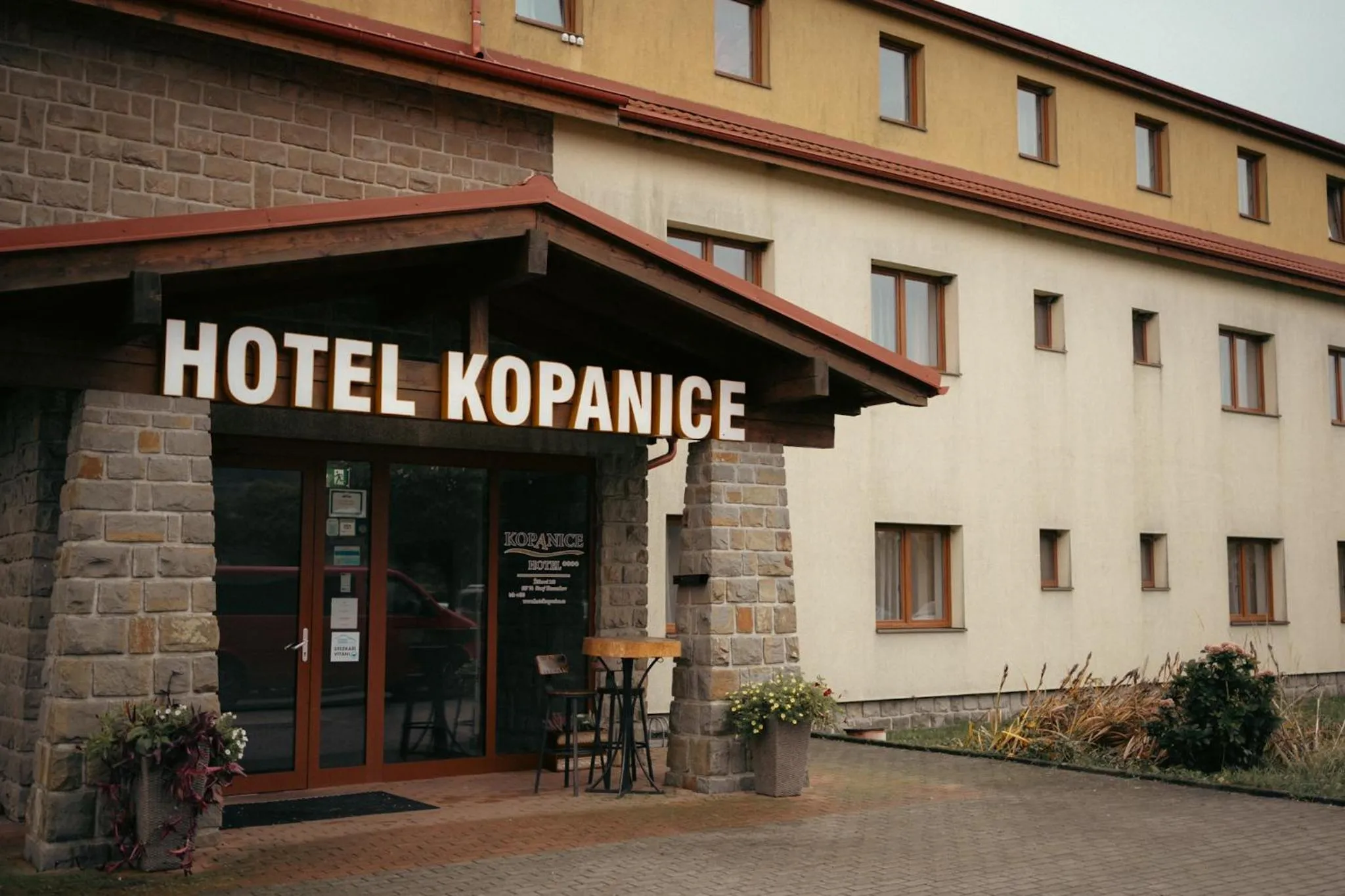 Property building in Hotel Kopanice