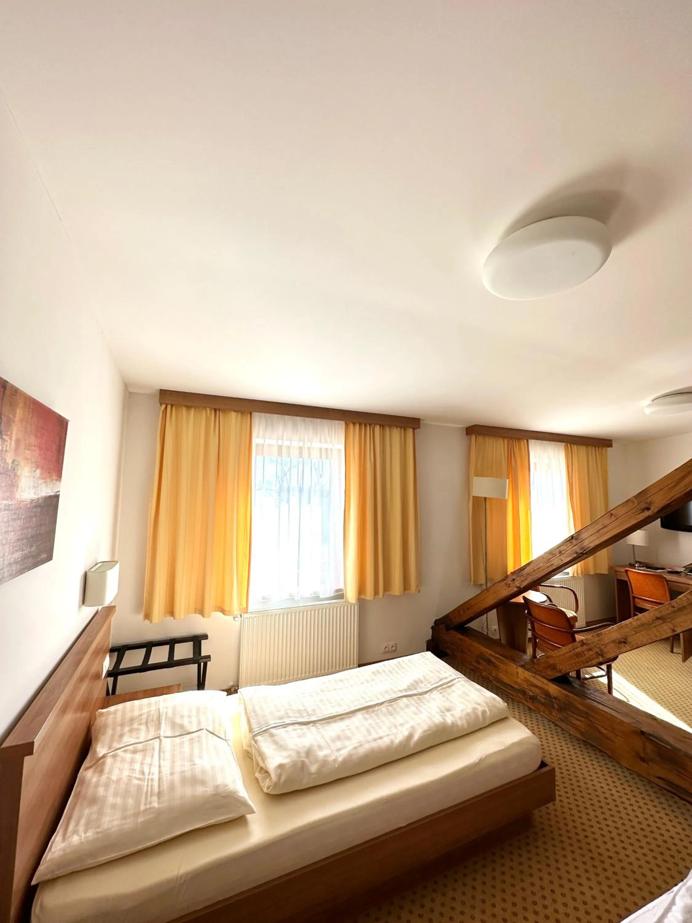 Bed in Hotel Kopanice