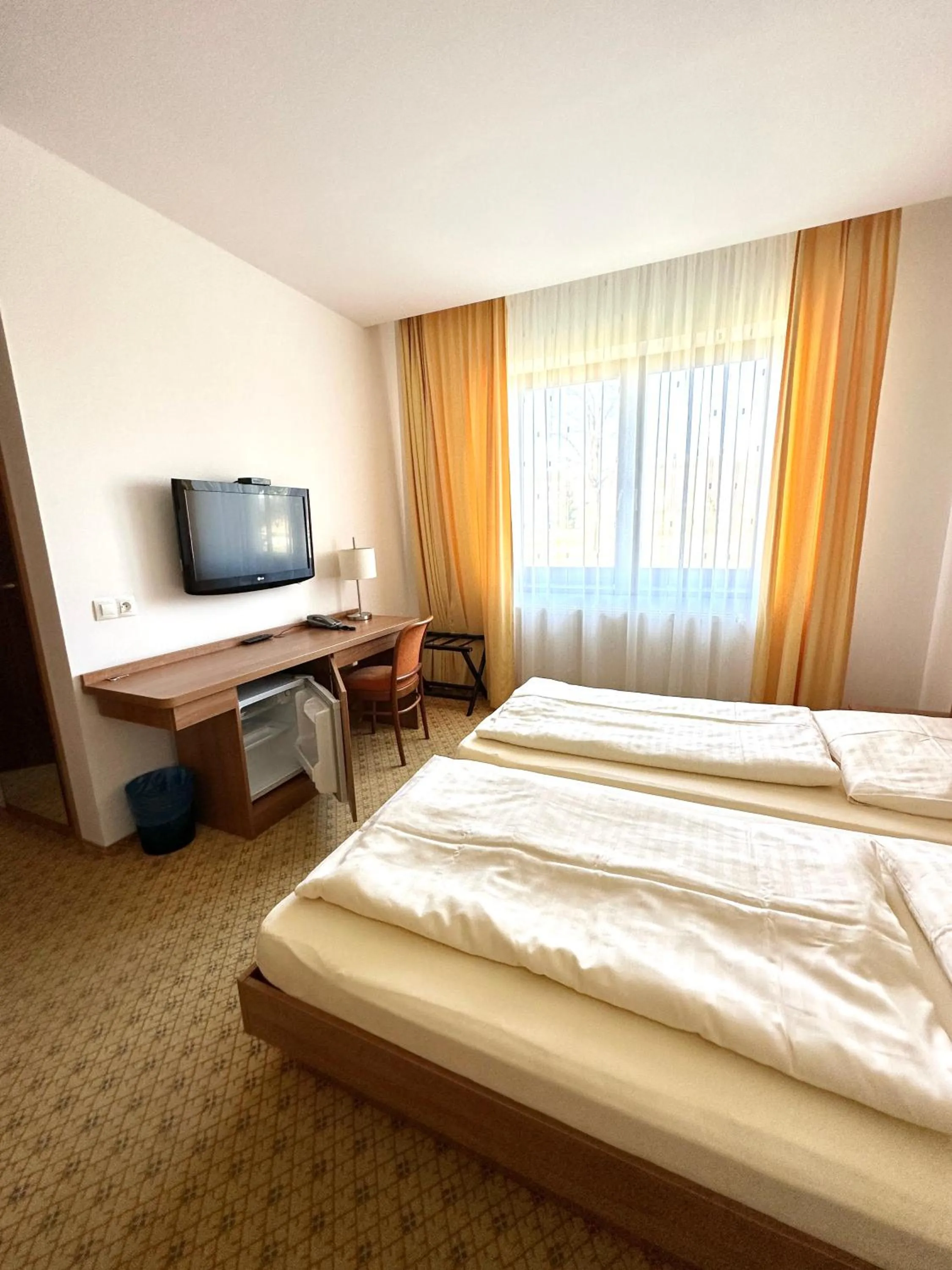 Bed in Hotel Kopanice