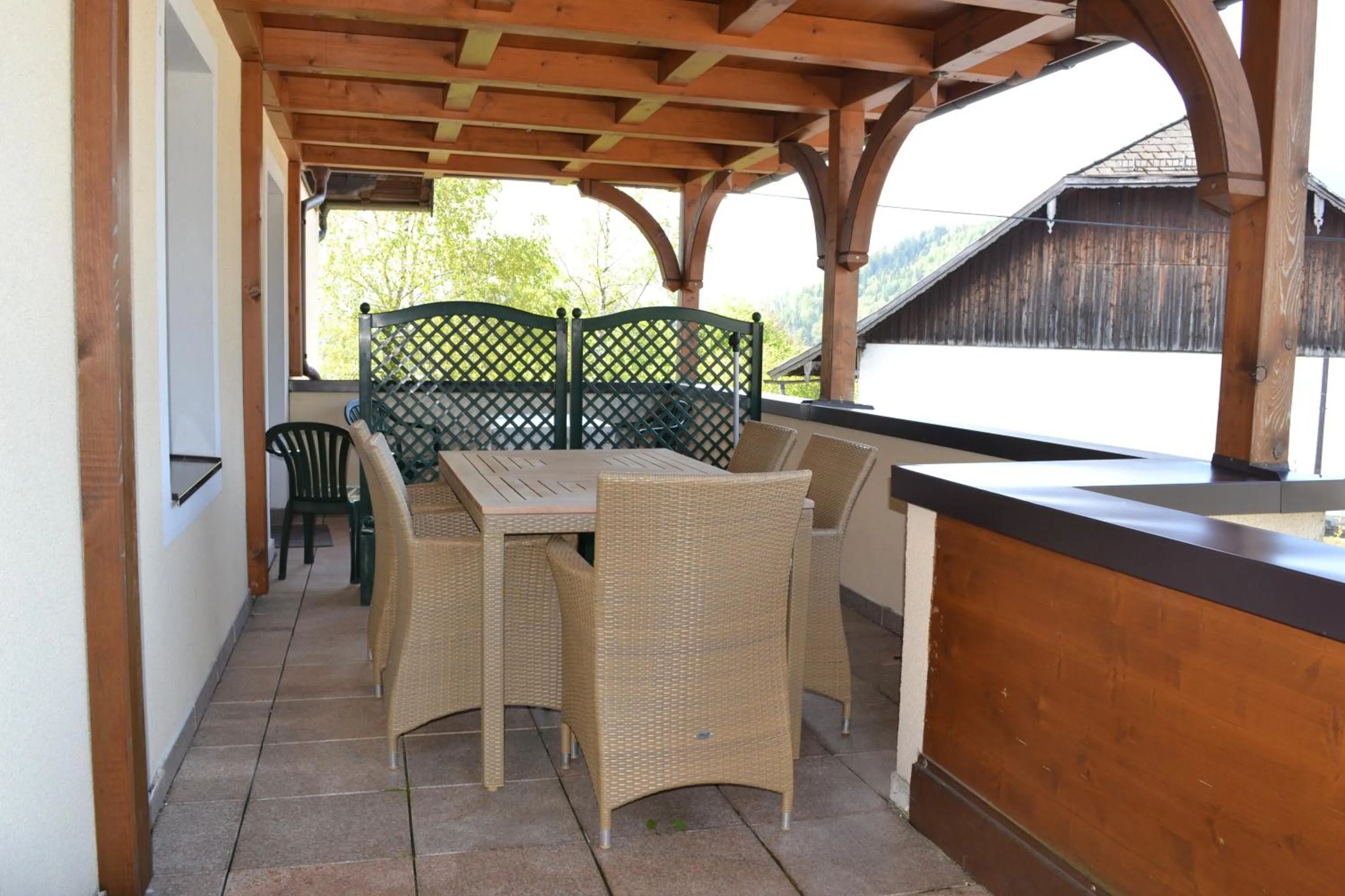 Balcony/Terrace in Appartements Ferienwohnungen Alpenblick