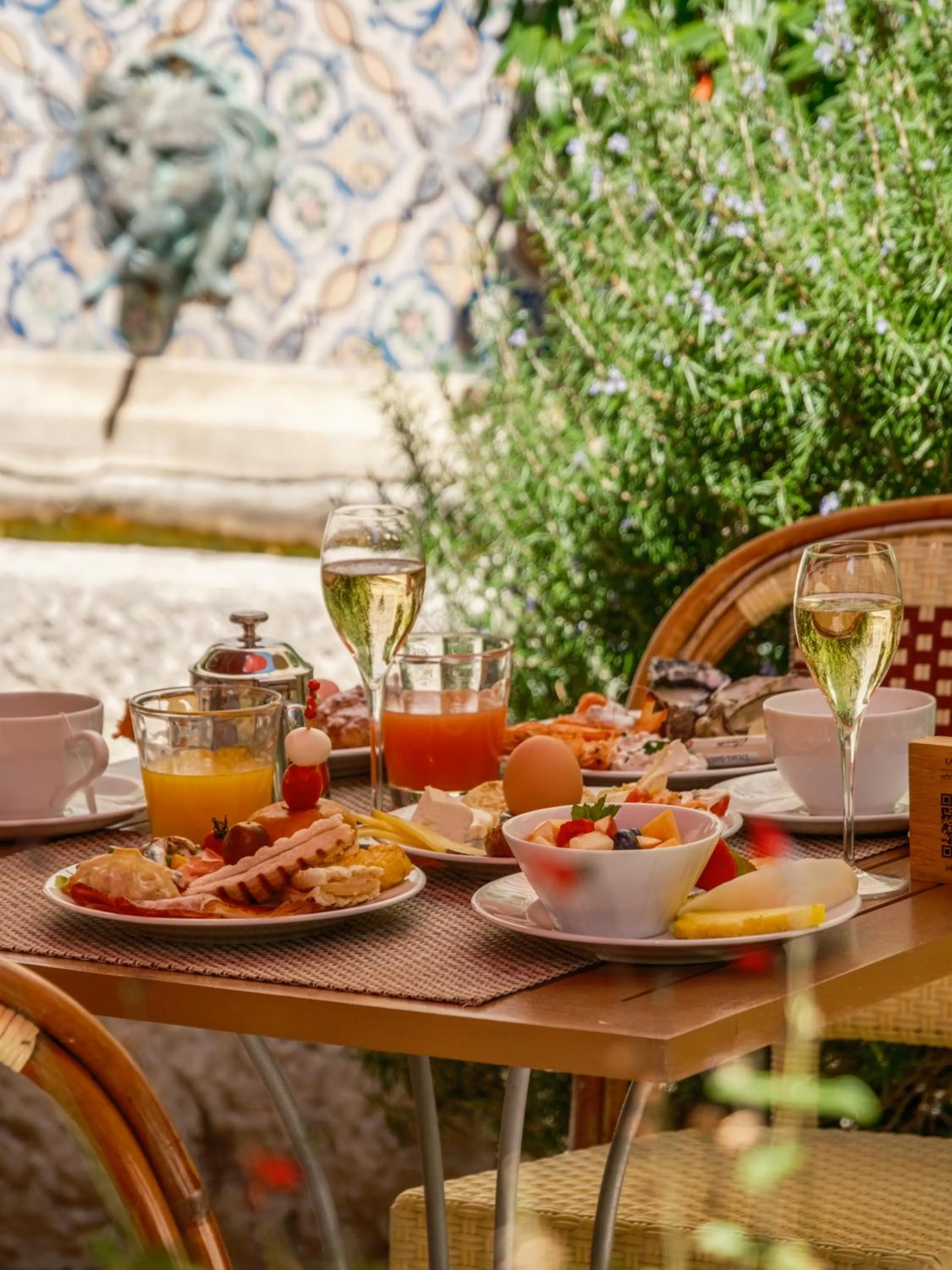 Breakfast in La Baronnie Hôtel & Spa - Teritoria