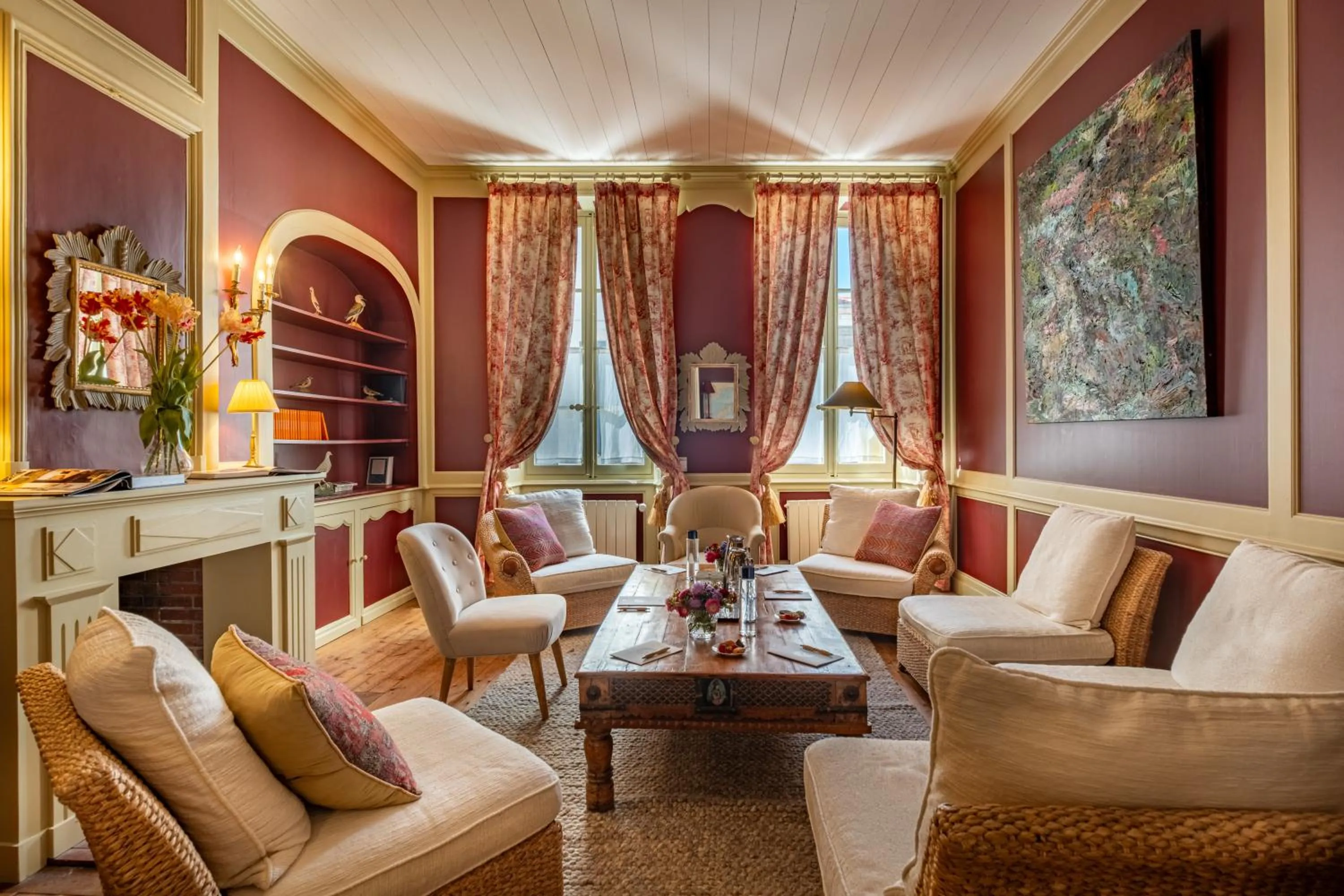 Living room in La Baronnie Hôtel & Spa - Teritoria