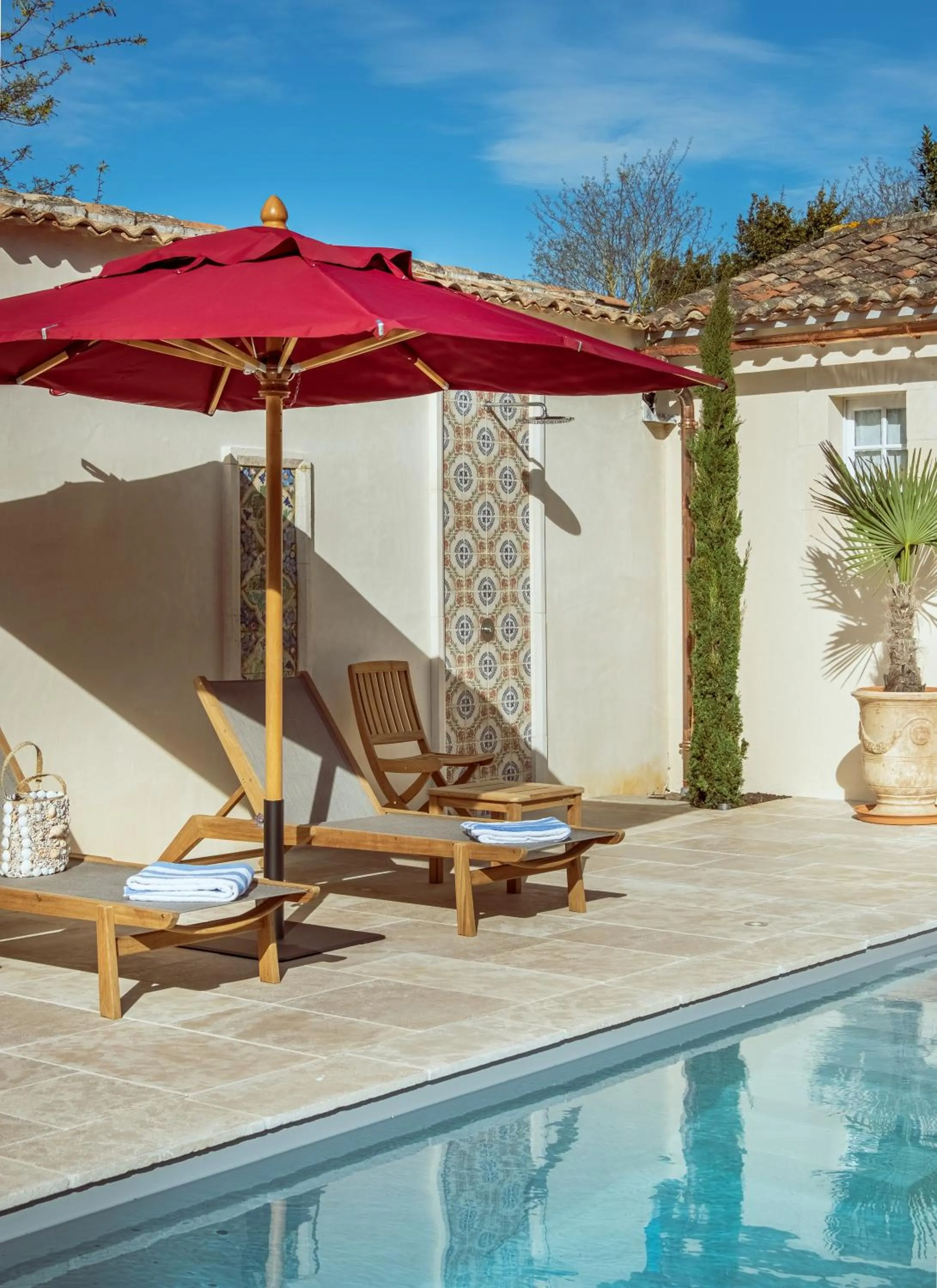 Swimming pool in La Baronnie Hôtel & Spa - Teritoria