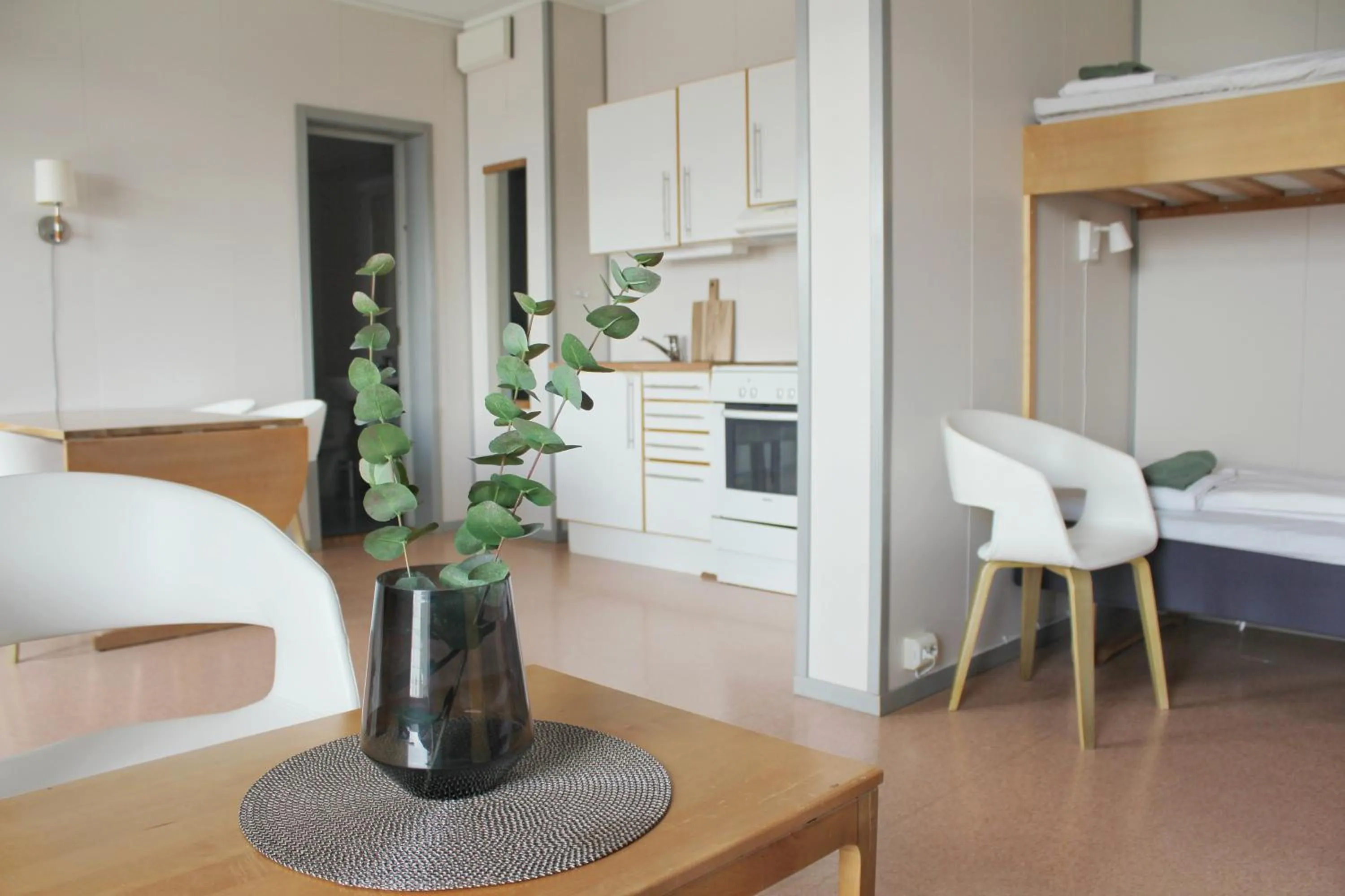 Bed in Vikingskipet Hotell