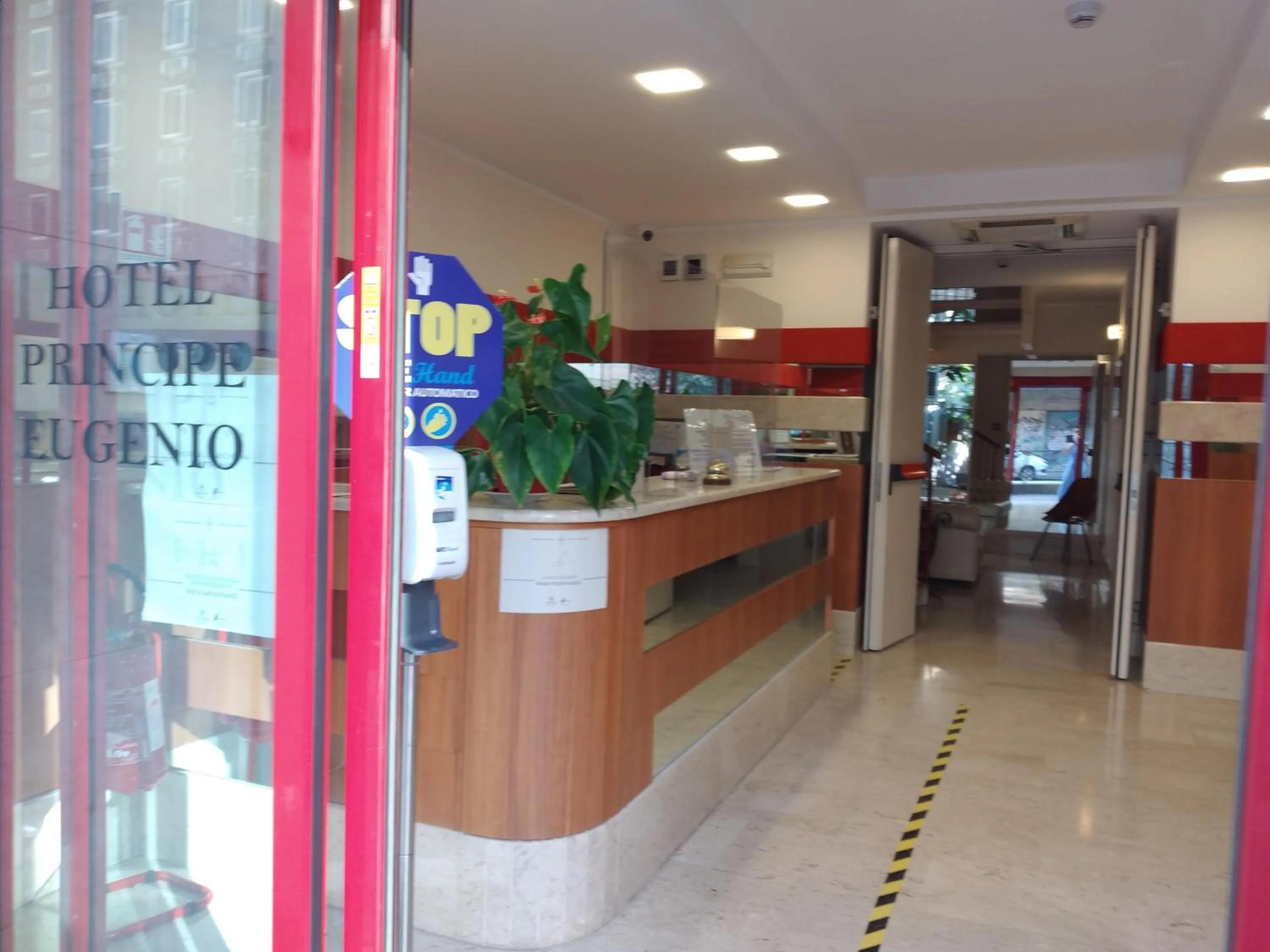 Lobby or reception in Hotel Principe Eugenio