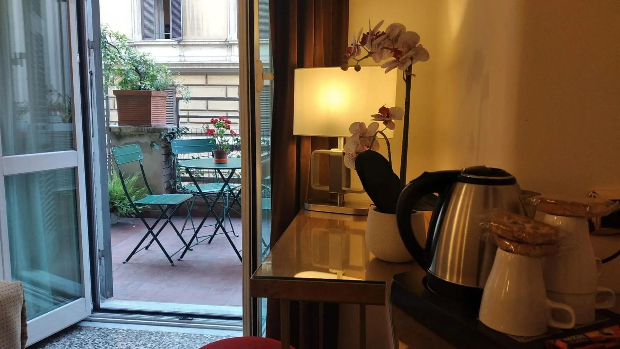 Balcony/Terrace in Hotel Principe Eugenio