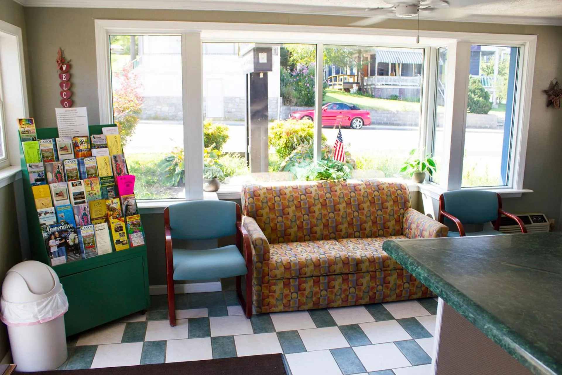 Lobby or reception in Budget Inn