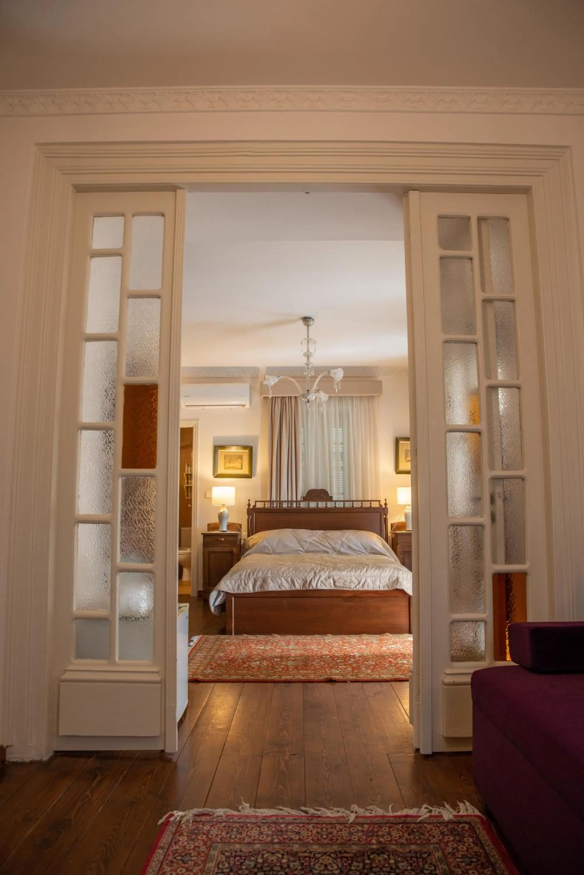 Bed in Archontiko Stamou