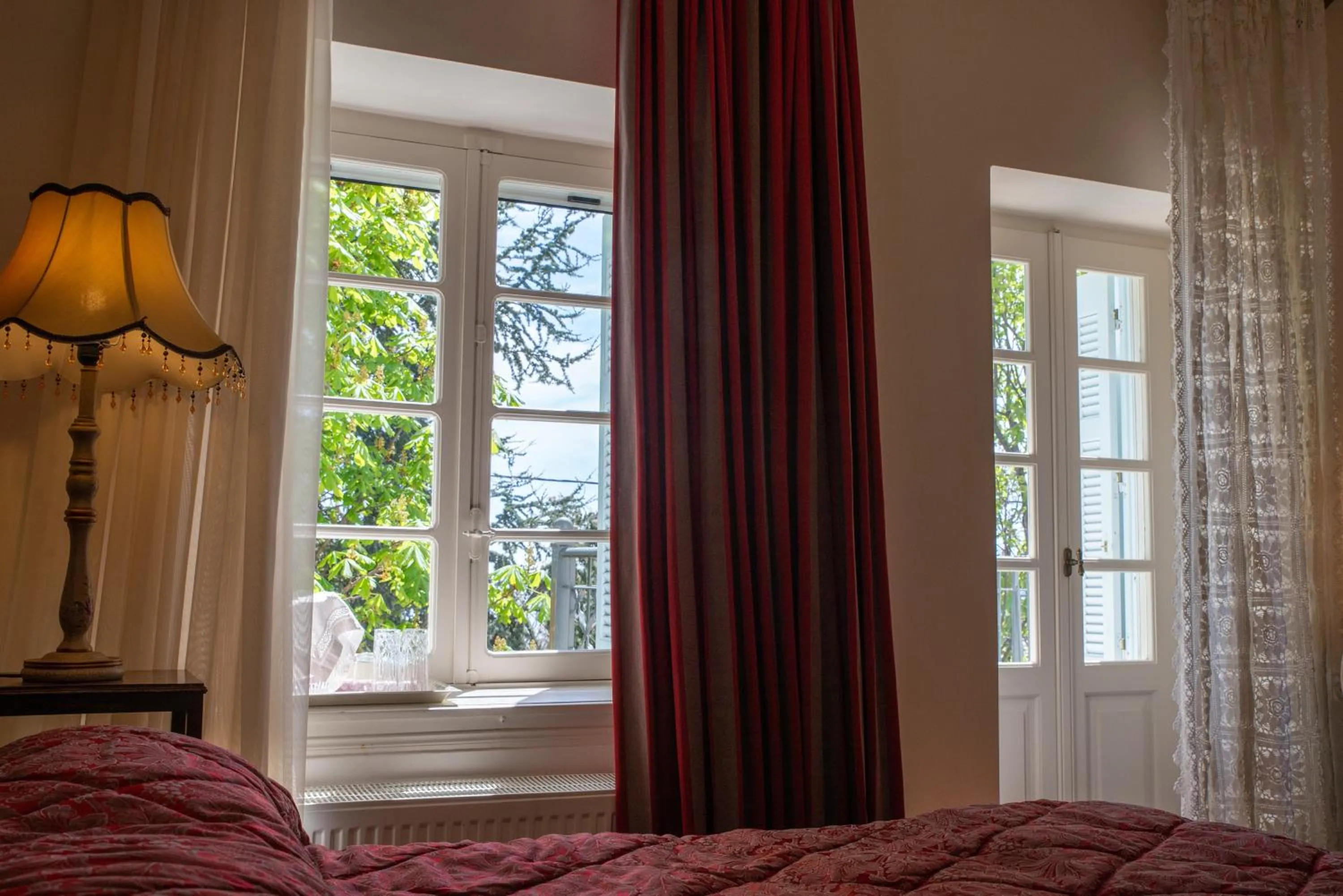 Bedroom, Bed in Archontiko Stamou