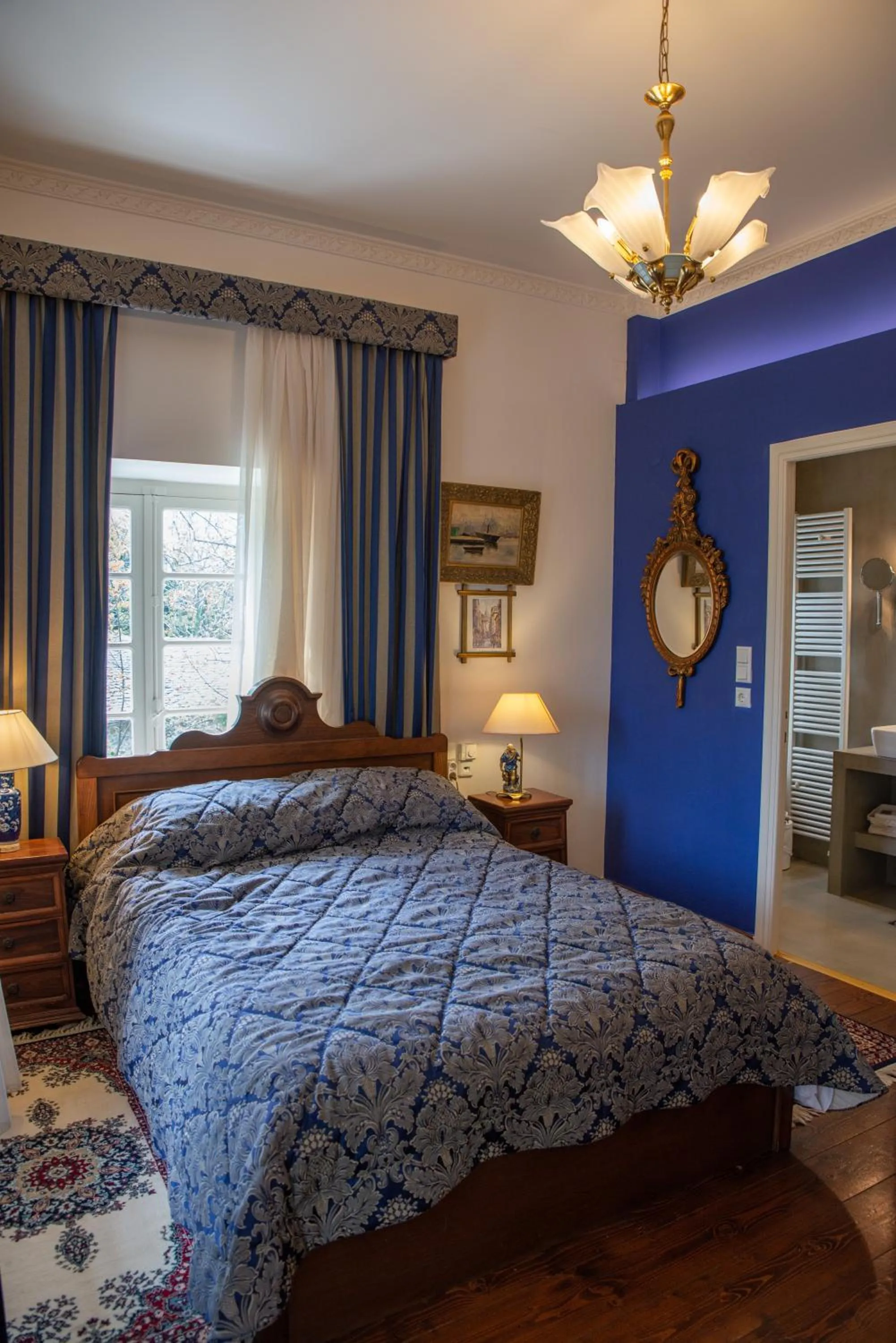 Bed in Archontiko Stamou