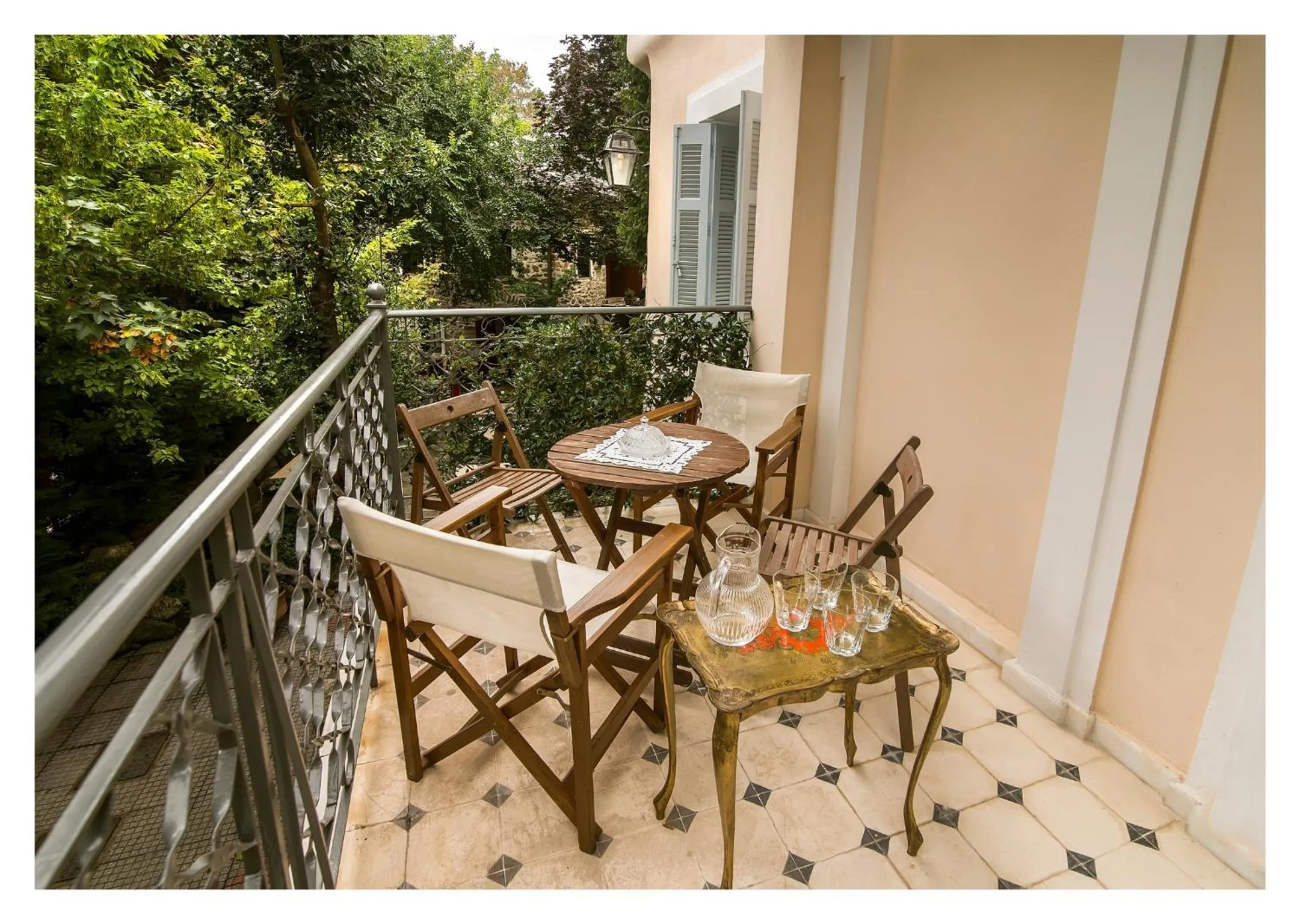 Balcony/Terrace in Archontiko Stamou
