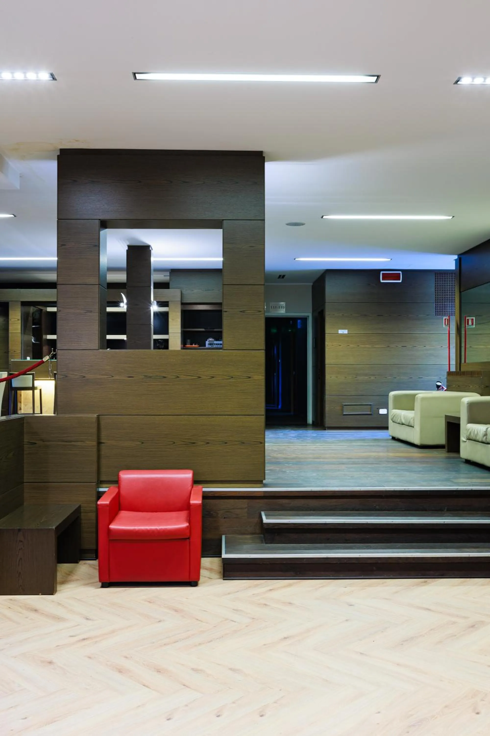 Lobby or reception in Hotel Villa Delle Rose - Malpensa