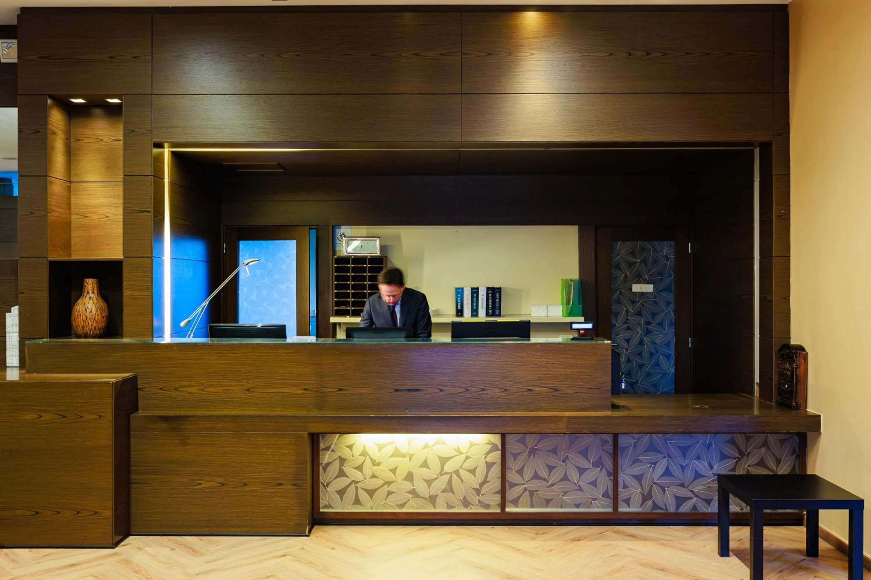 Lobby or reception in Hotel Villa Delle Rose - Malpensa