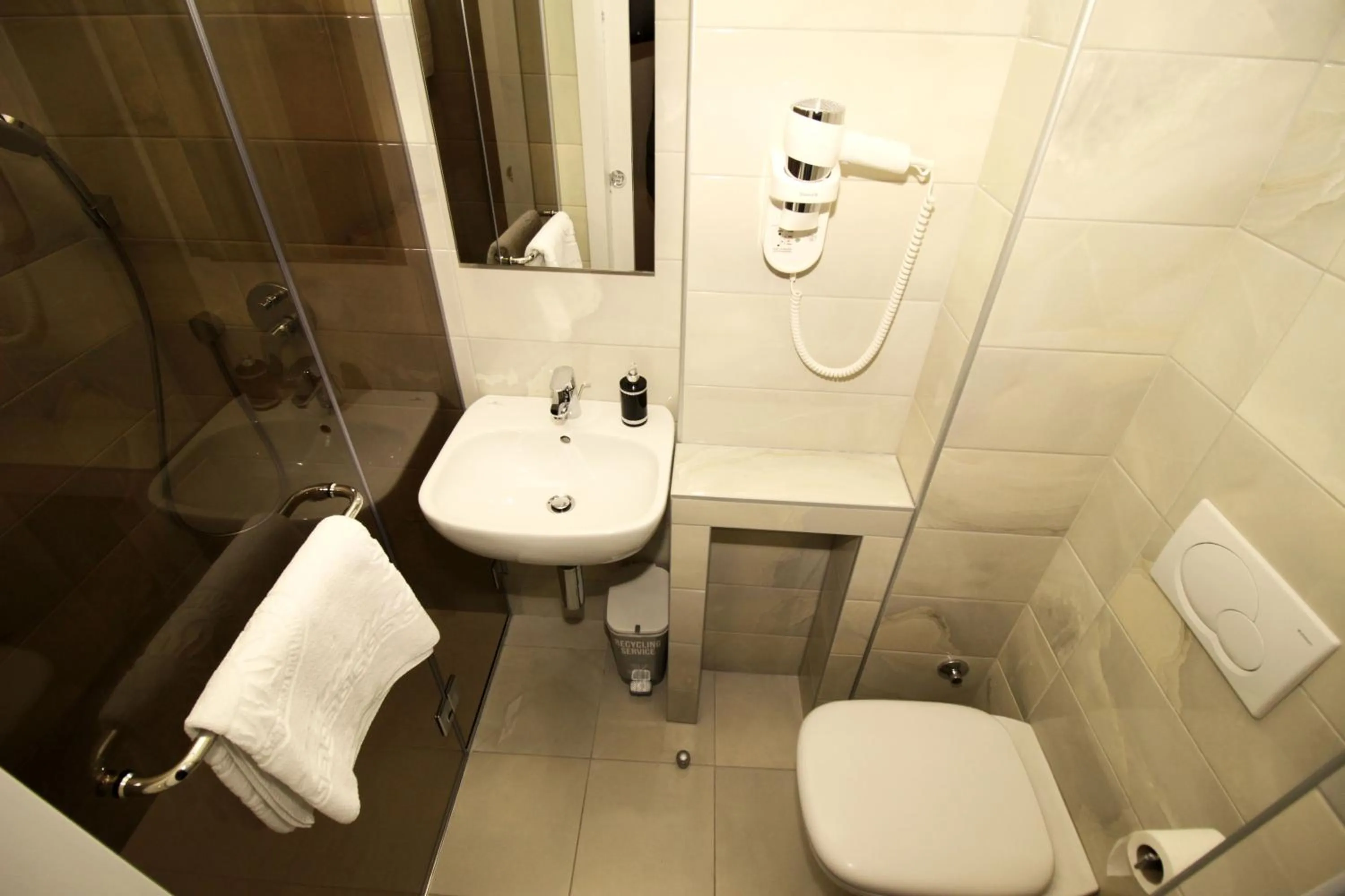 Shower in Passion Downtown Suite