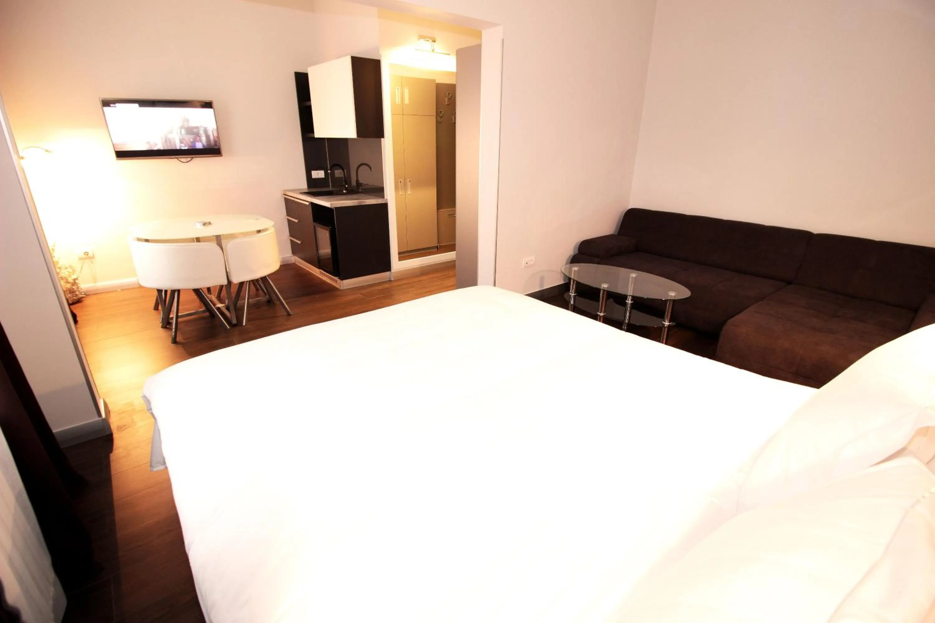 Bed in Passion Downtown Suite