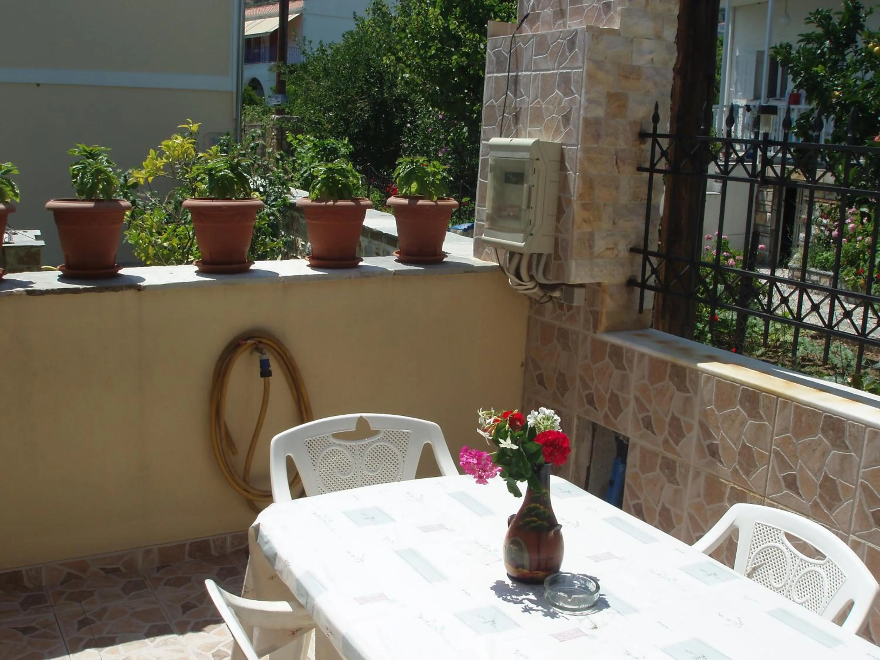 Balcony/Terrace in Hellen Studios