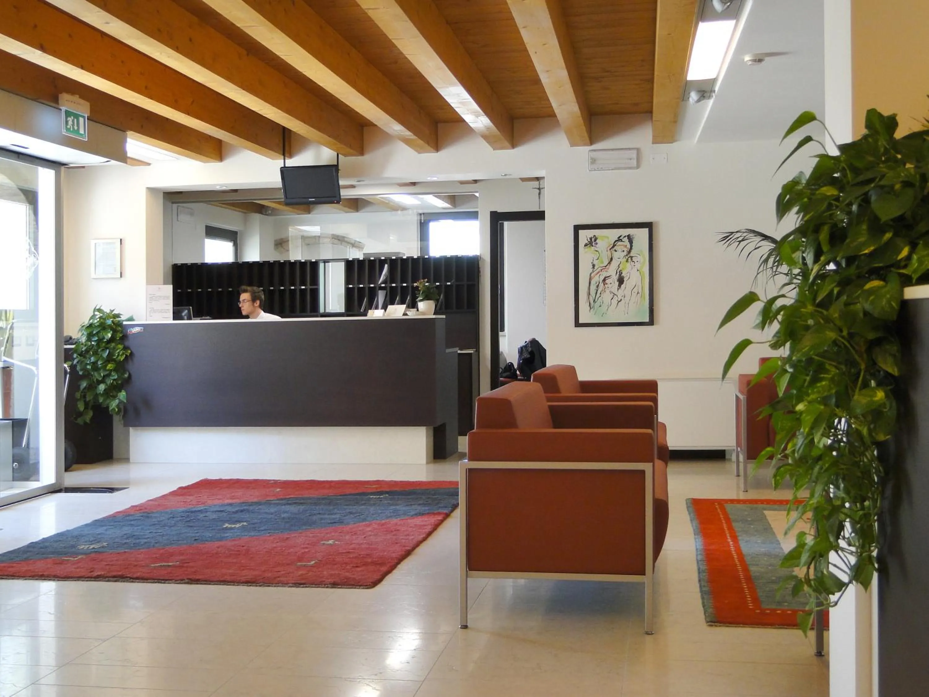 Lobby or reception in Corte Della Rocca Bassa