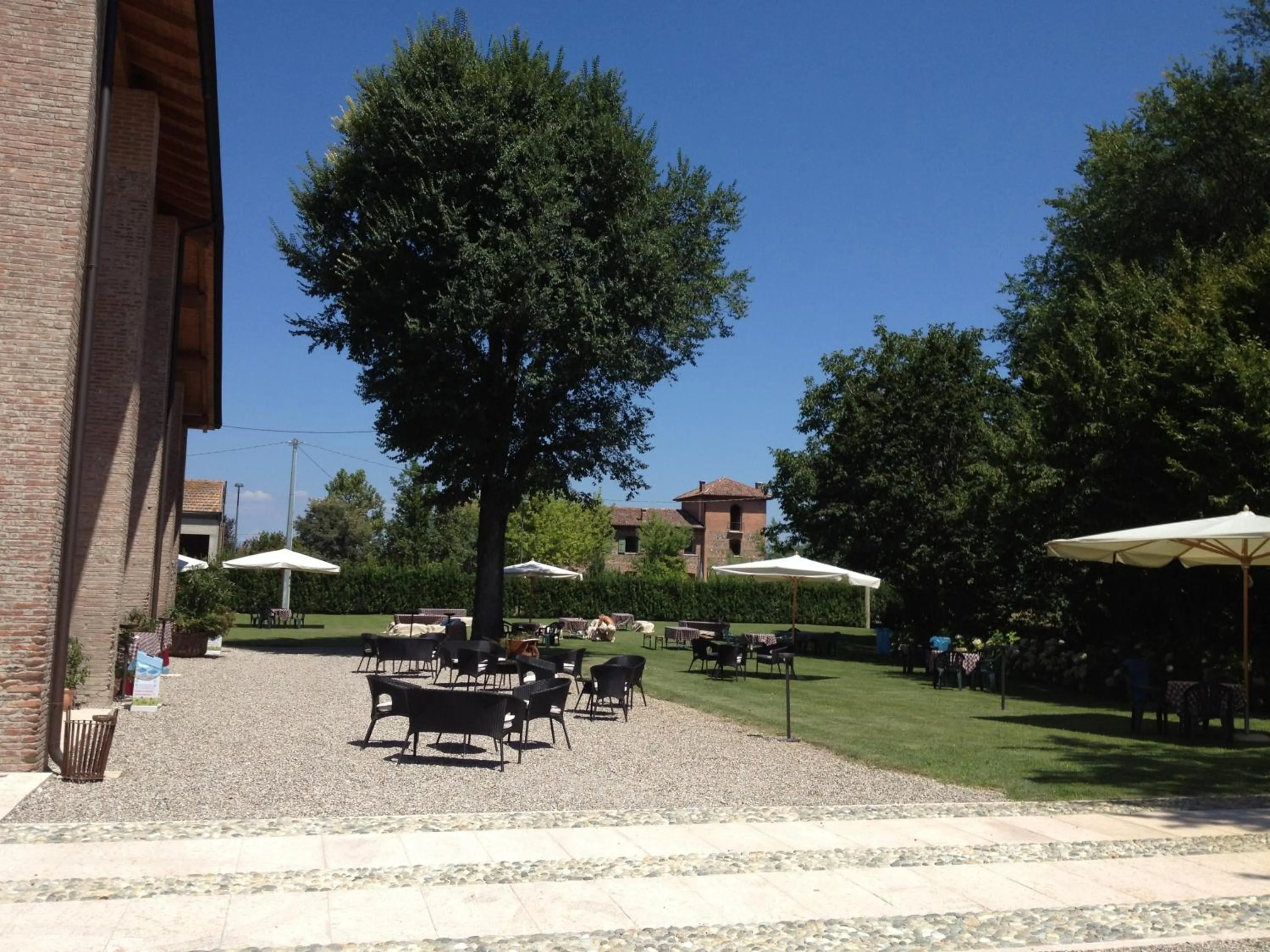 Patio in Corte Della Rocca Bassa